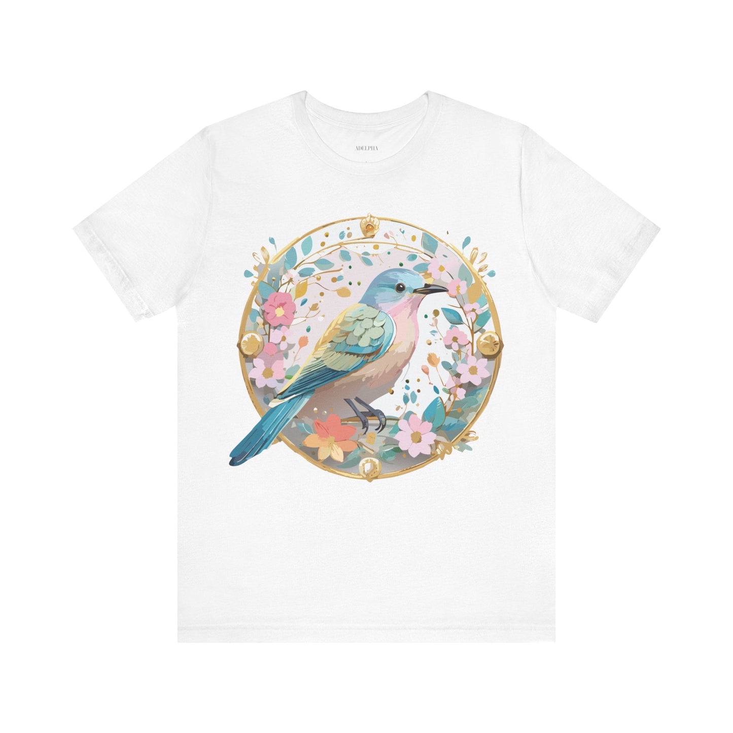 Adelpha Vintage Inspired Graphic Tee Unisex Short Sleeve Shirt Art Design Premium