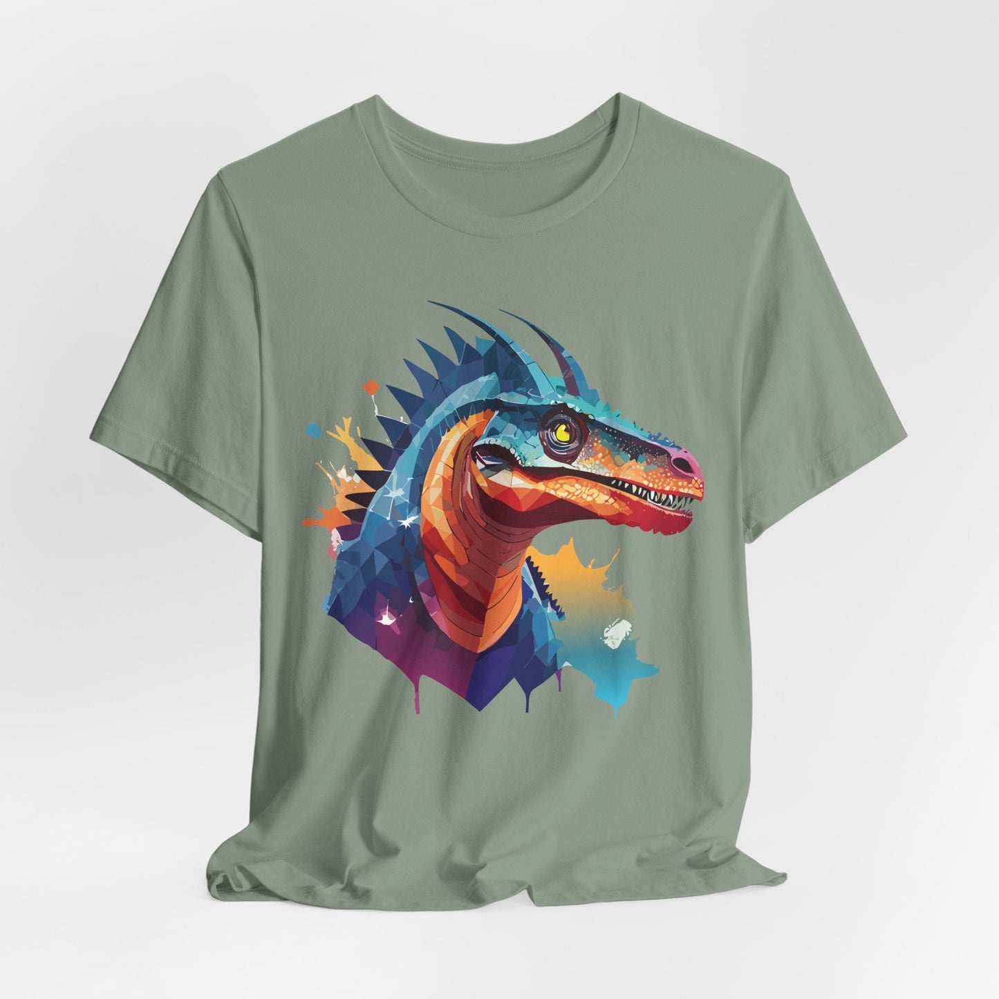 Unisex Animal Tee Shirt With Animals Art Design Wild Animals Shirt For Everyday Wear
