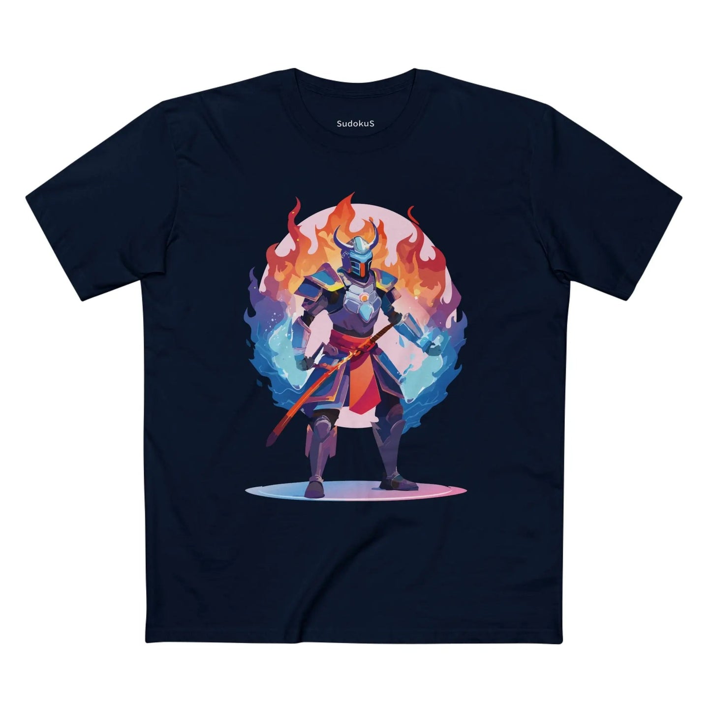Samurai Graphic Unisex 100 Cotton Staple Tee 23