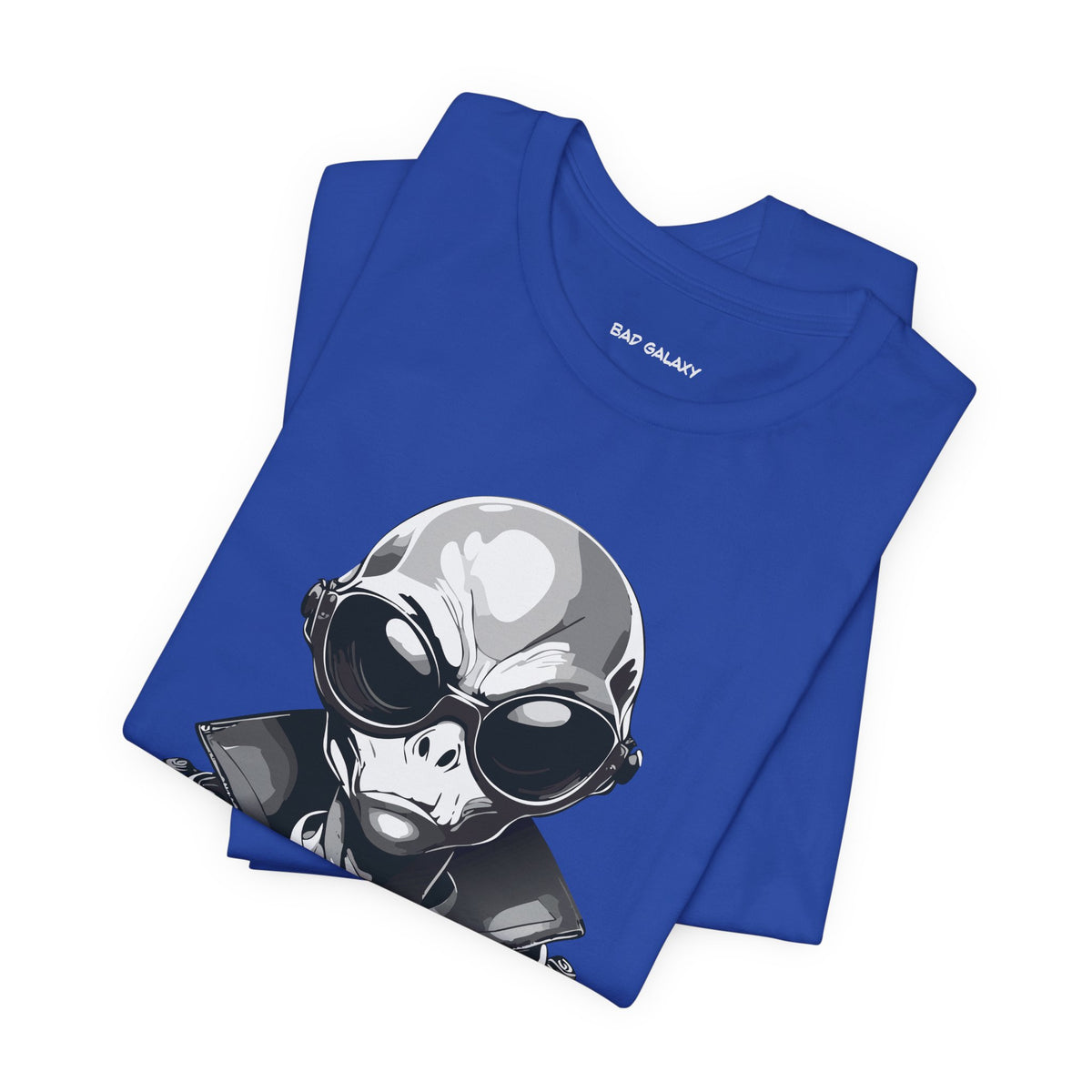 Alien Graphic Unisex Cotton Bella+Canvas Tee with Art Design b71