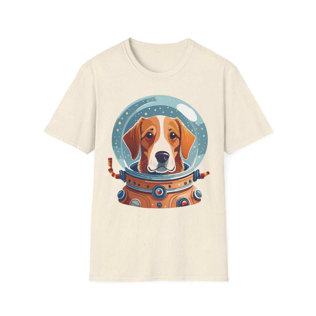 Astronaut Dog Tee | Space Helmet Beagle Graphic T-Shirt