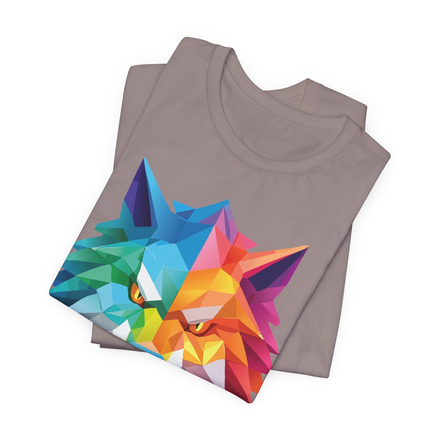 Unisex Animal Shirt Art Design Tee With Animals Wild Animals Shirt Short Sleeve