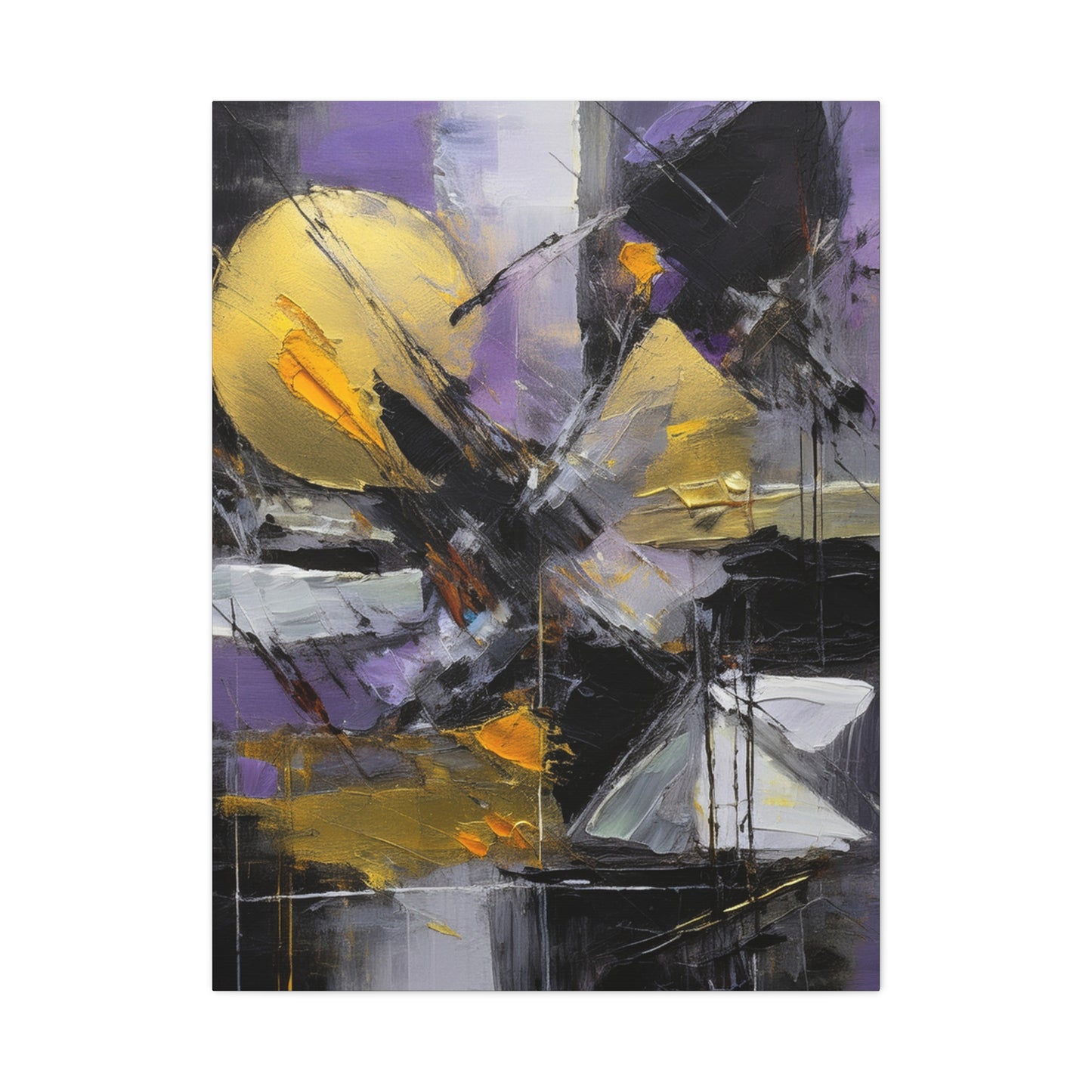 Abstract Oil Painting Print Canvas 20x24,20x30,24x30 24x32,24x36,30x40 32x48,36x48,40x60 Pine-Wood Inner Frame ABS-203