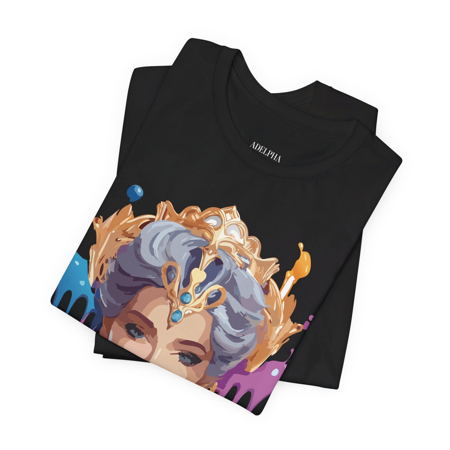 Queen Woman Portrait Graphic Unisex 100 Cotton Vintage Artwork Tee 18