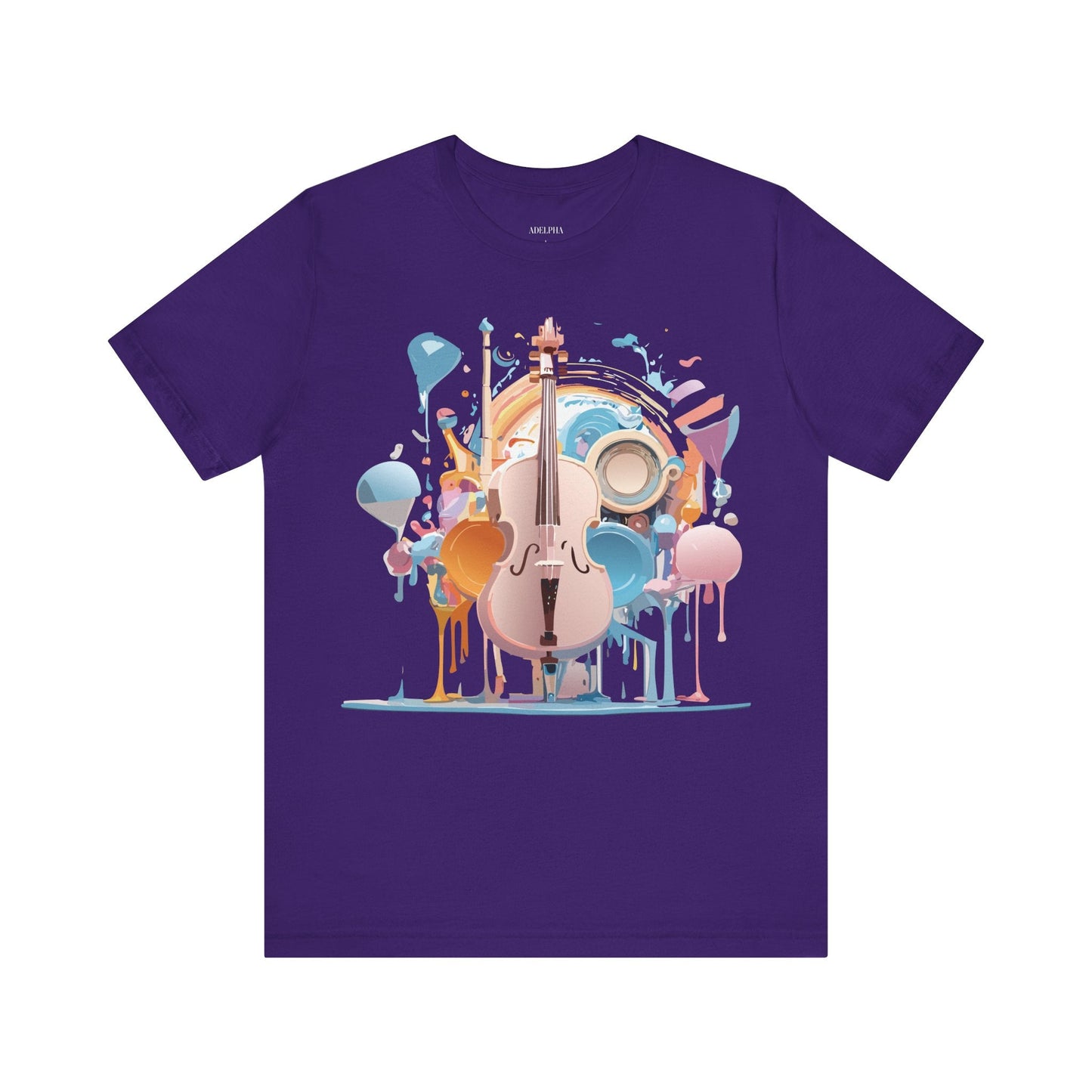 Music Graphic T Shirt Unisex Adelpha Artwork Vintage Inspired Art Design Tee Collection