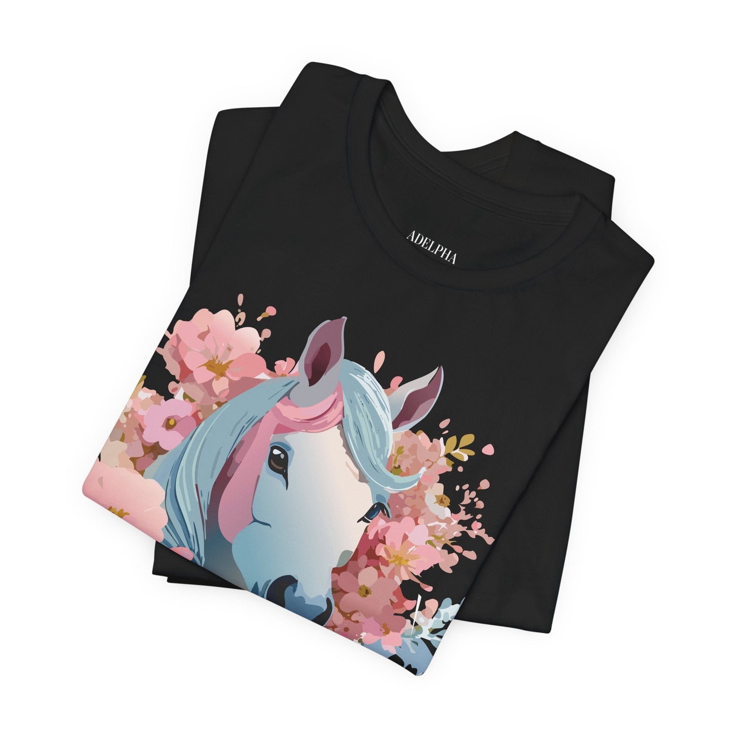 Horse Graphic Unisex 100 Cotton Vintage Animal Art T-Shirt 14