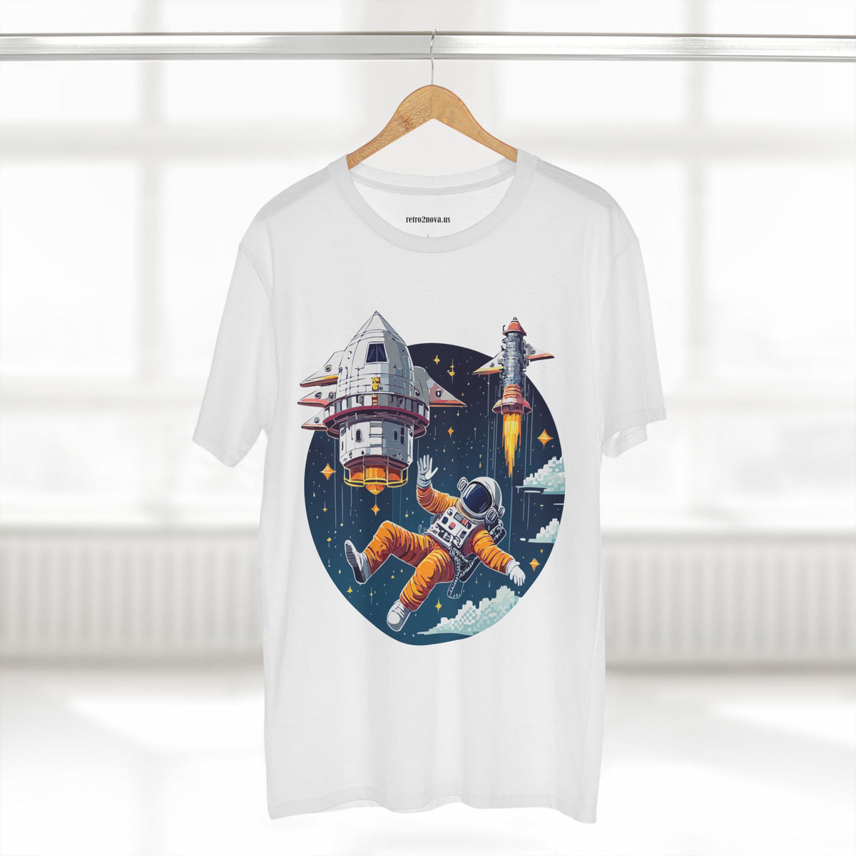 Cosmos Astronaut Graphic Tee Staple Unisex 100 Cotton Tee Shirt - CS-4