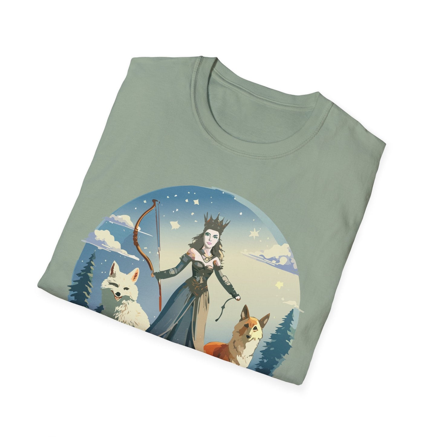 Women Graphic T Shirt Art Design Tee Unisex Softstyle Cotton Gildan 64000 Premium Comfort
