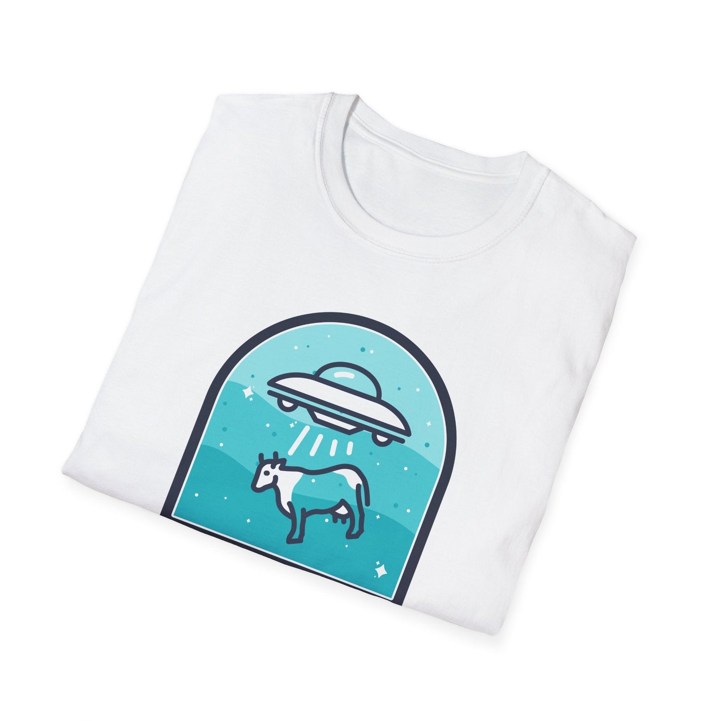 Mysteries UFO Abduction TShirt  Retro Alien Space Graphic Tee