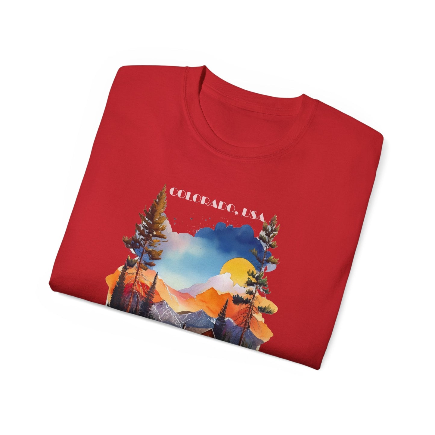Colorado Graphic Unisex Cotton T‑Shirt 2