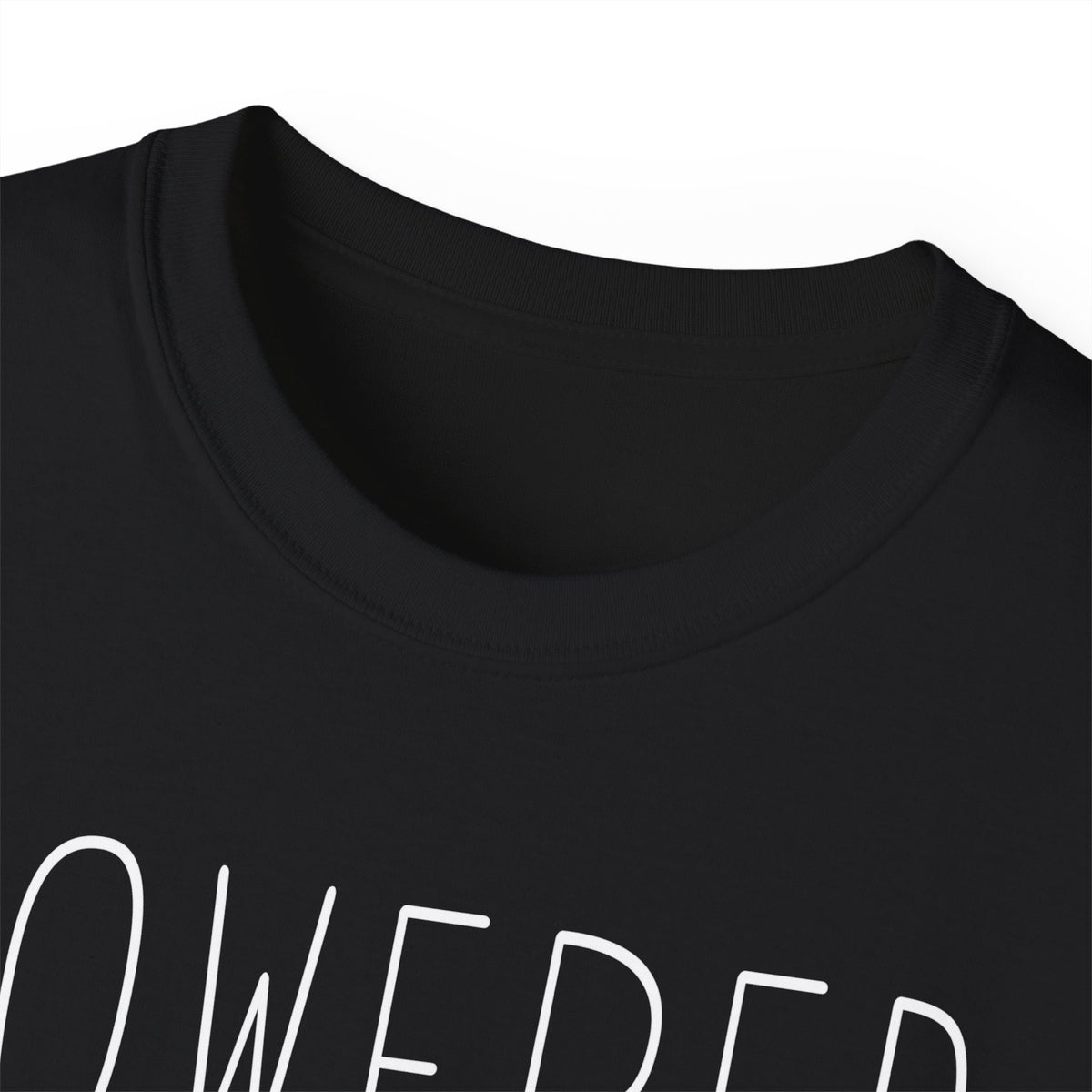 Powered By Plants T-Shirt | Vegan Plant-Based Tee, Leaf Graphic