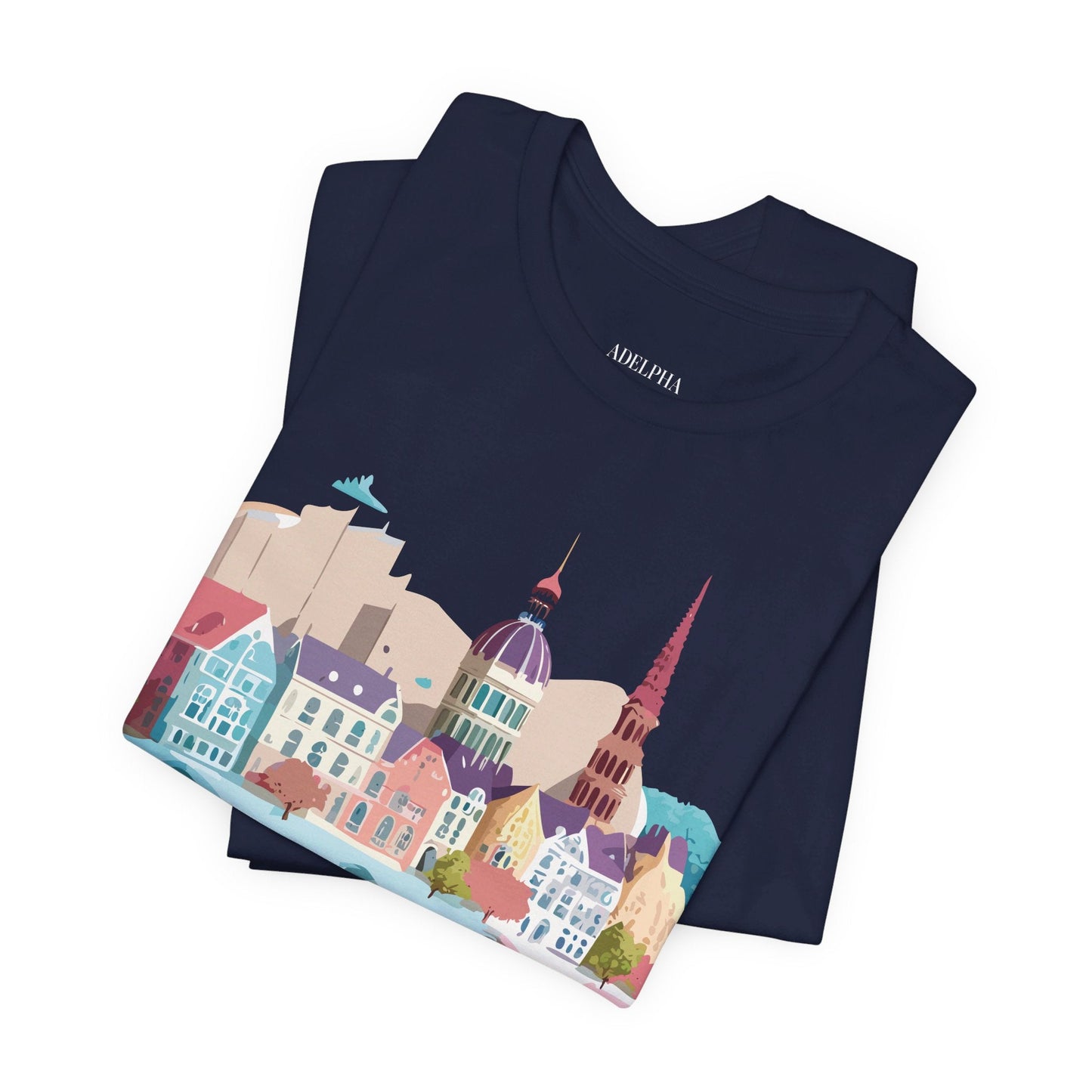 Germany Tourist Shirt Unisex Graphic Tee With Vintage Inspired Adelpha Art Premium Comfort