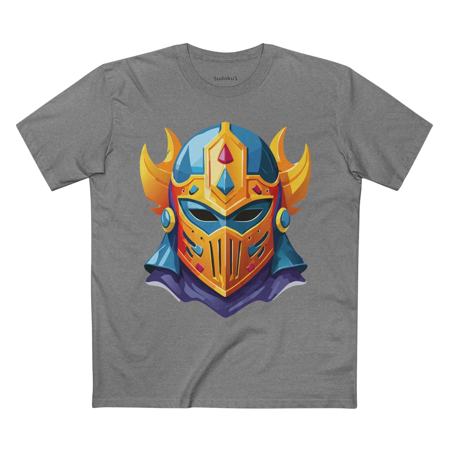 Mask Graphic Unisex 100 Cotton Staple Tee 15