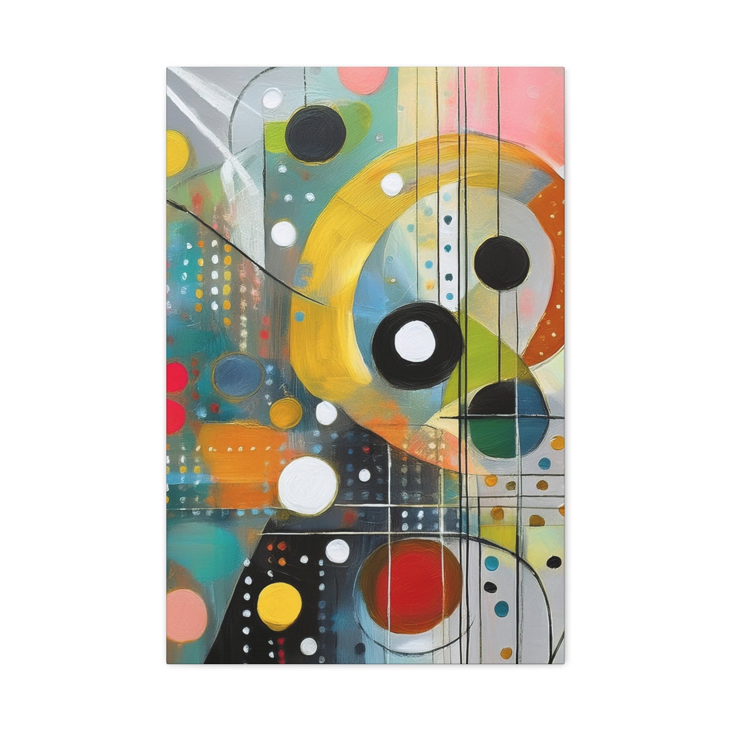 Abstract Oil Painting Print Canvas 20x24,20x30,24x30 24x32,24x36,30x40 32x48,36x48,40x60 Pine-Wood Inner Frame ABS-118