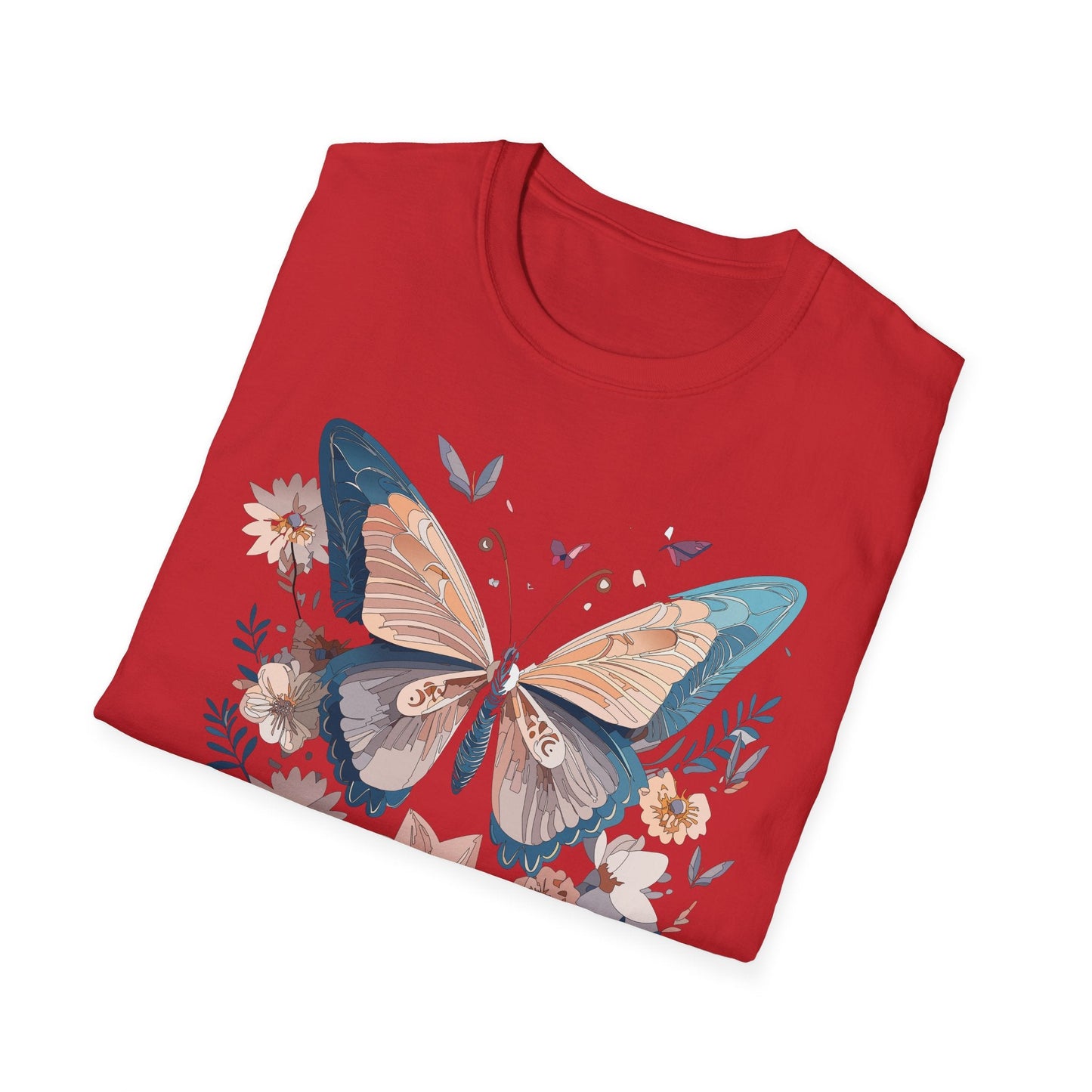 Monarch Butterfly T Shirt Unisex Softstyle Gildan 64000 Tee Lightweight Comfort Fit