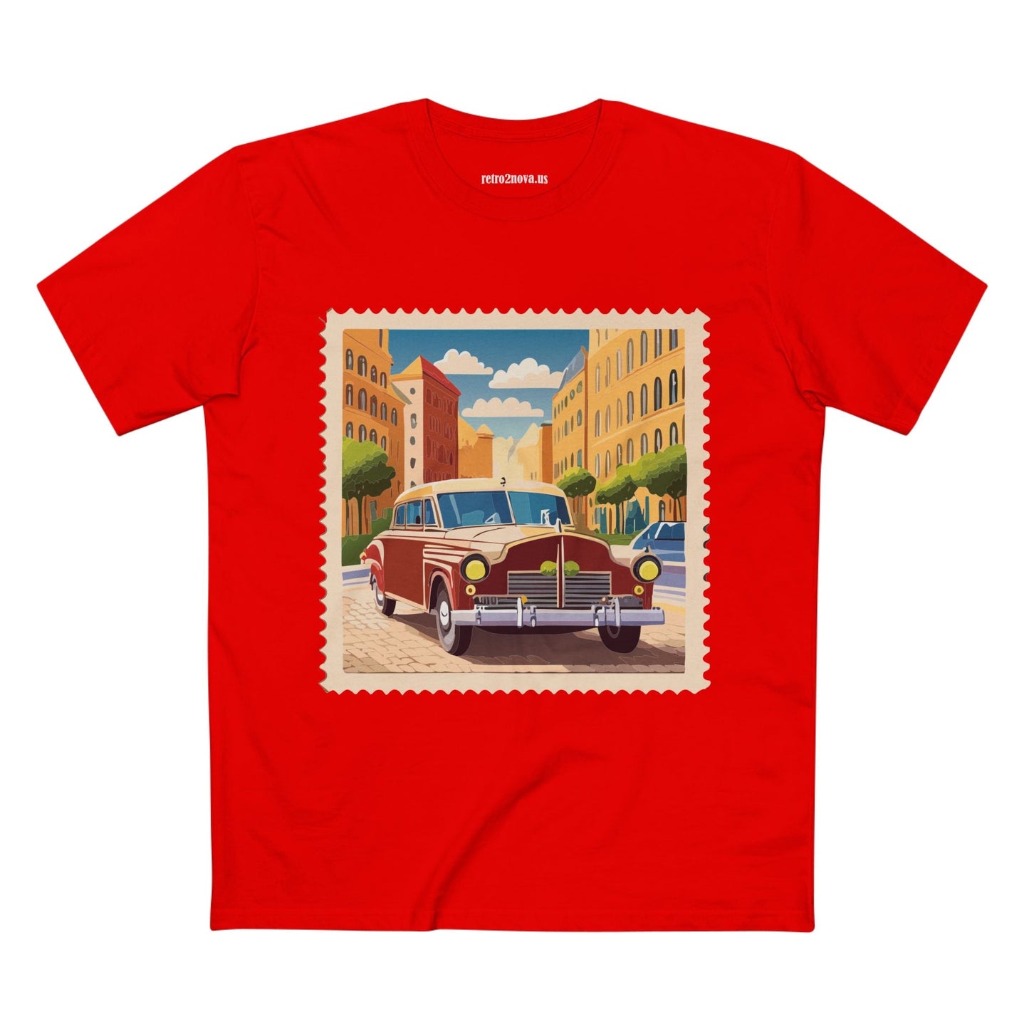 Stamp Shirt Postage Stamp Shirt Unisex Premium Cotton Tee With Original Art Design PS29