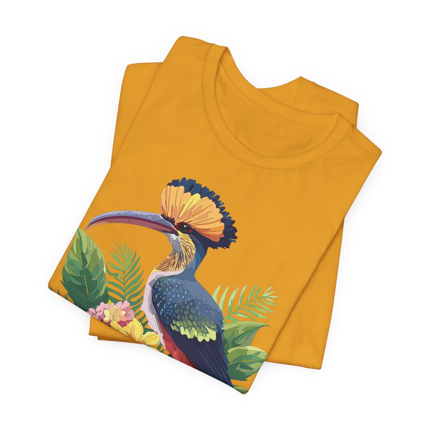 Unisex Animal Tee Shirt With Art Design Wild Animals Short Sleeve Jersey Tee For Everyday
