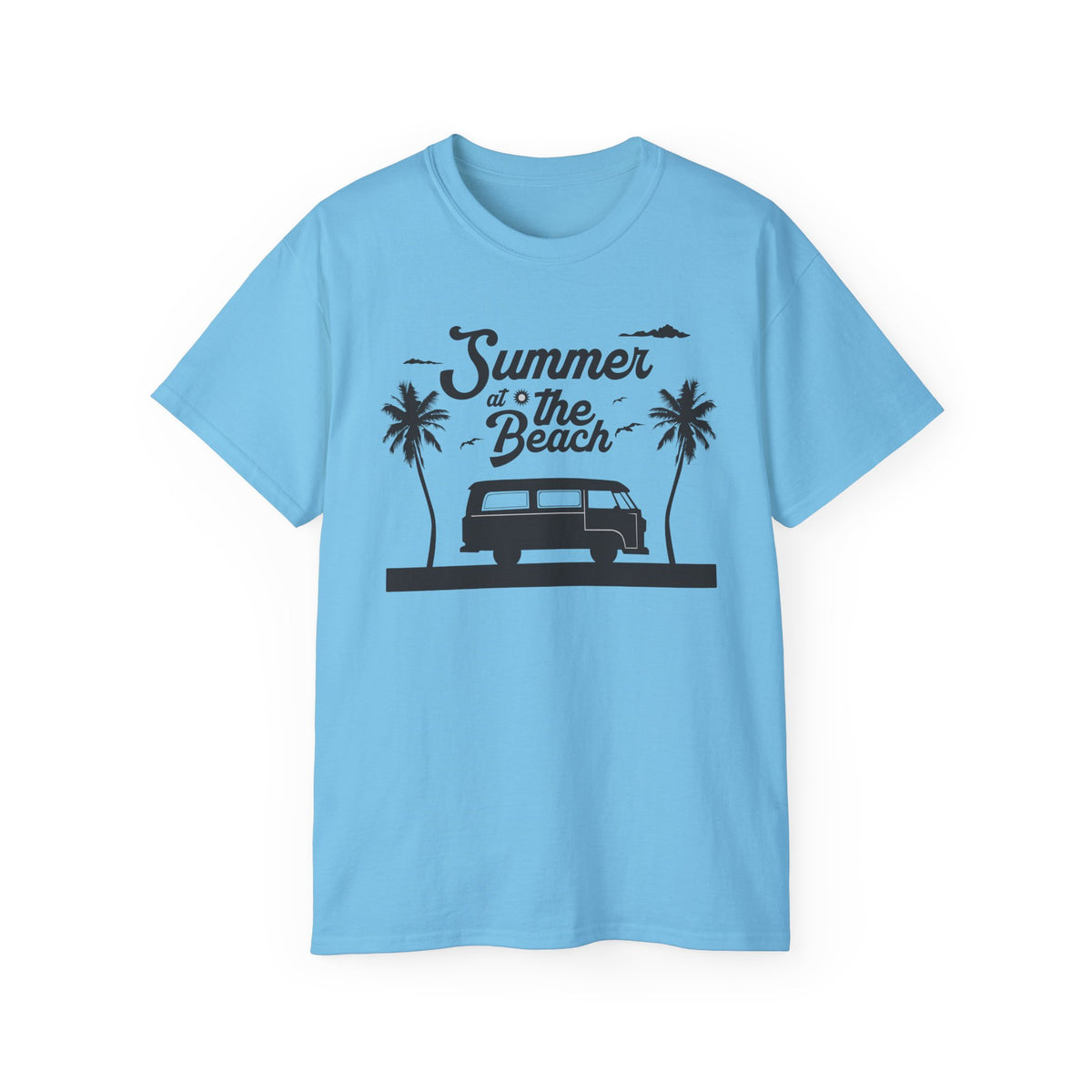 Summer at the Beach Van Tee | Surf Camper Palm Tree Shirt