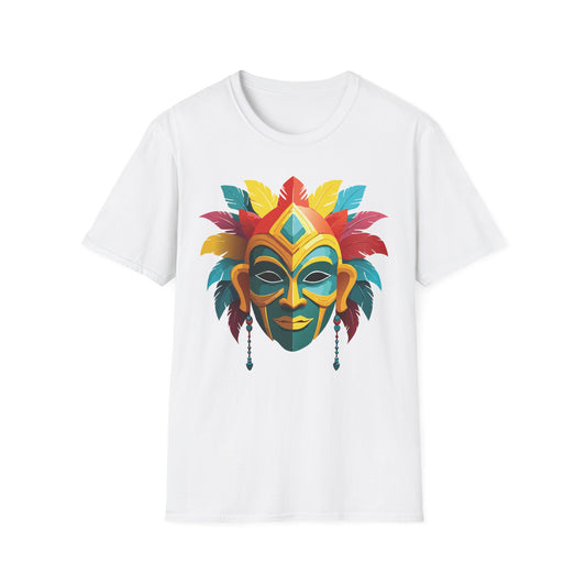 Mask Masquerade Carnival Graphic Tee Gildan Unisex 100 Cotton Tee Shirt m33