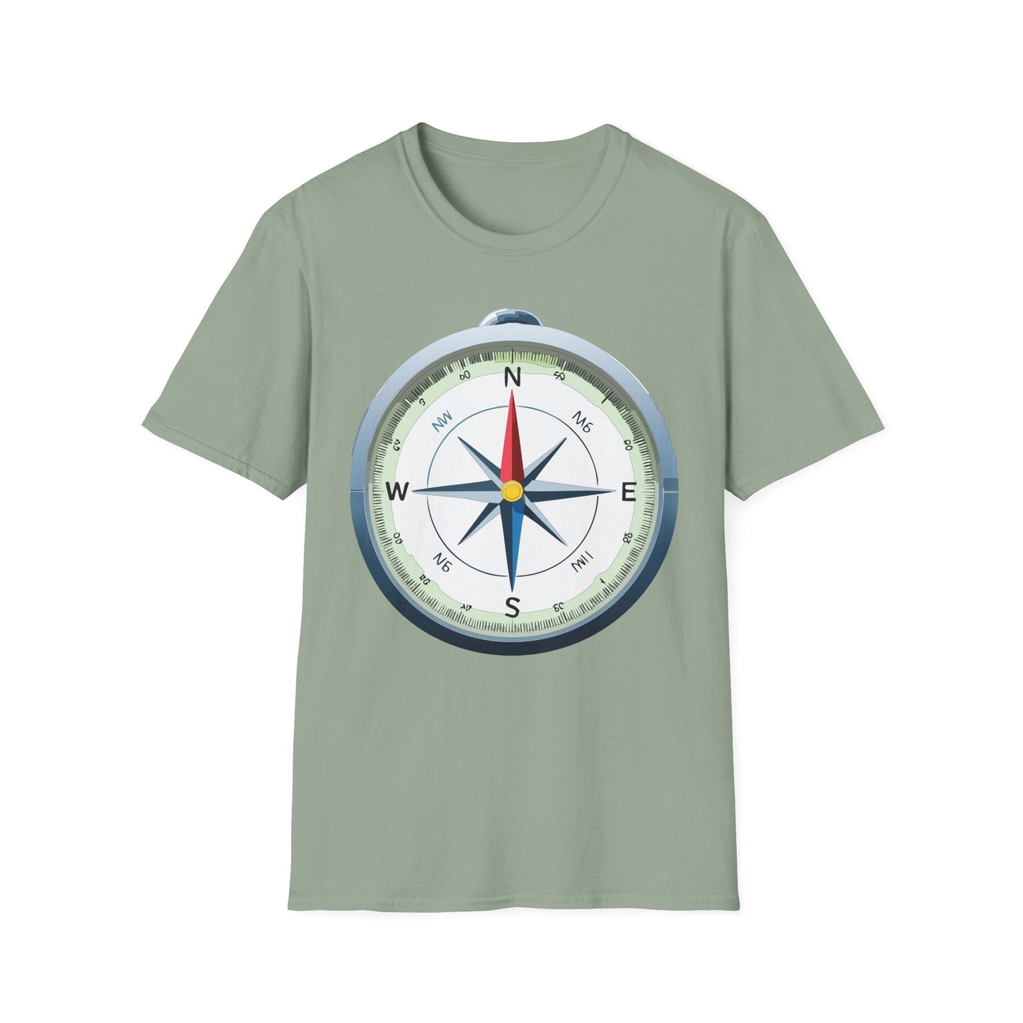 Compass Navigator Graphic Tee Unisex 100 Cotton 3