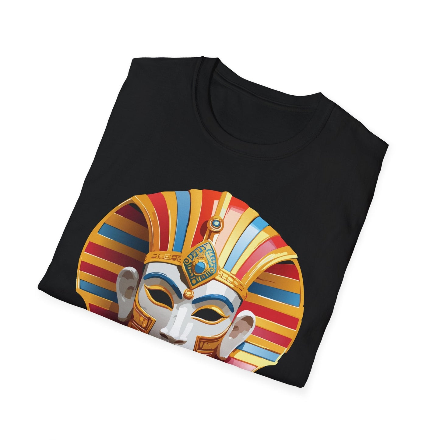 Mask Tee Shirt Unisex Art Design Masquerade Tee Gildan Softstyle 64000 Lightweight Cotton