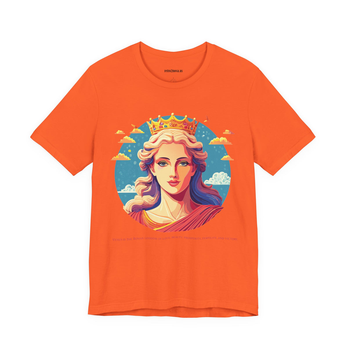 Goddess Graphic Unisex Cotton Bella+Canvas Tee with Venus
