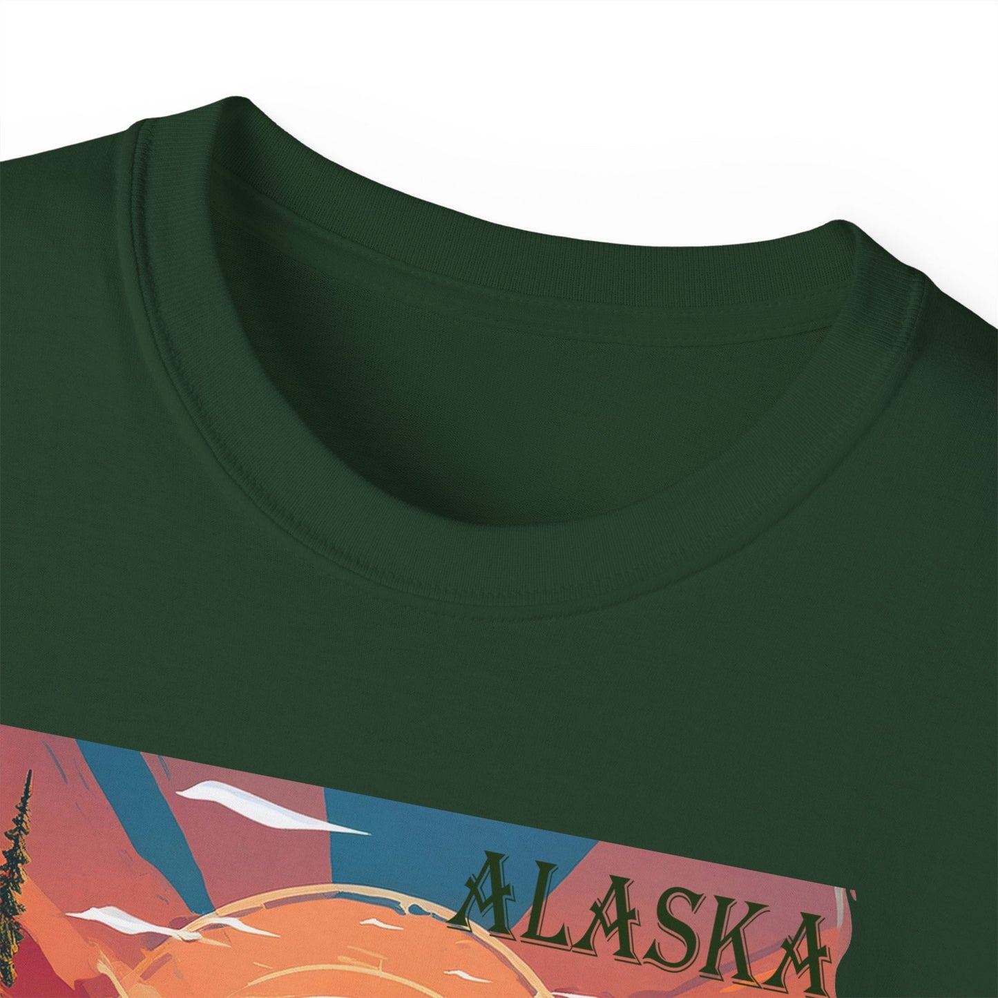 Alaska Graphic Unisex Cotton T‑Shirt 4