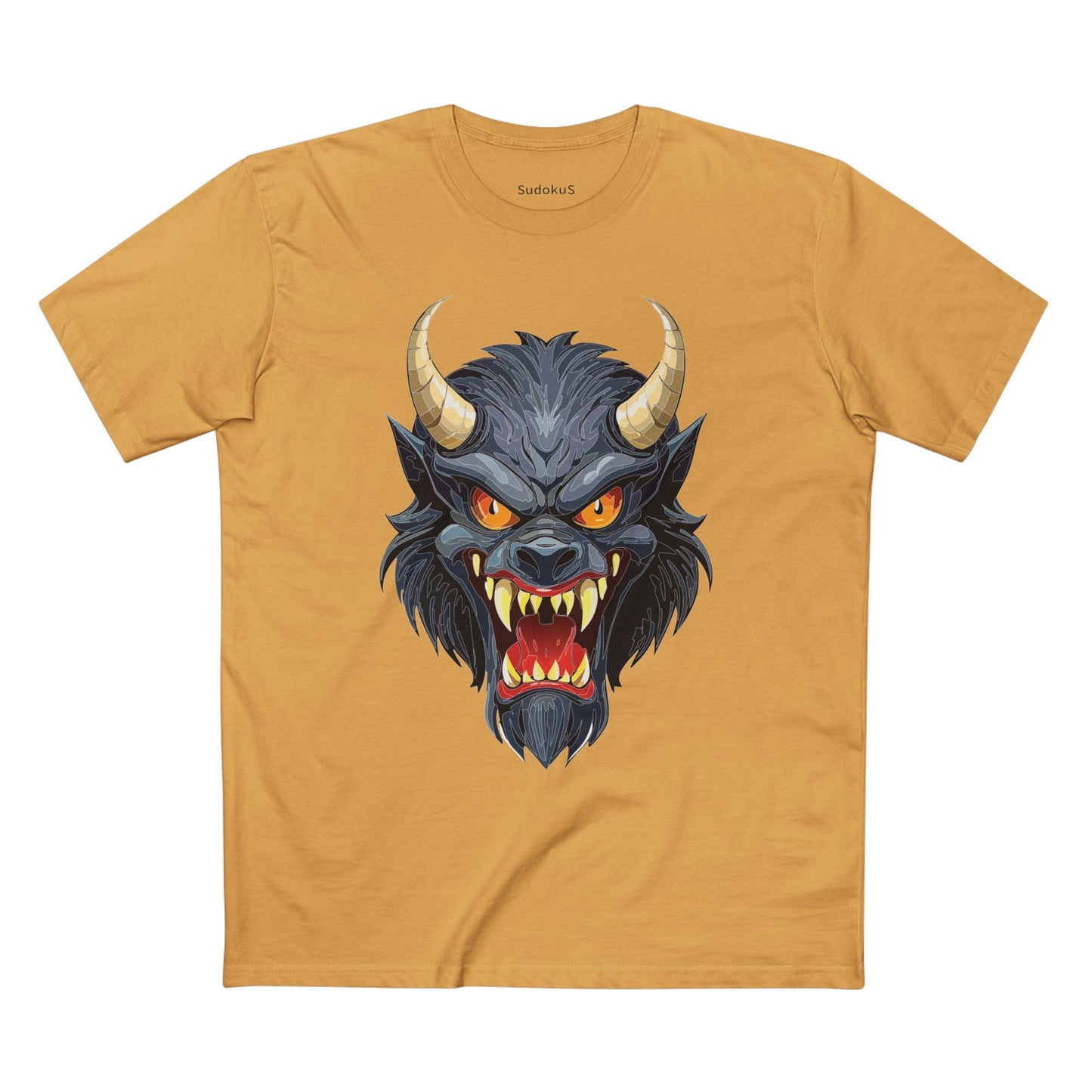 Cartoon Monsters Graphic Unisex 100 Cotton Staple Tee 6