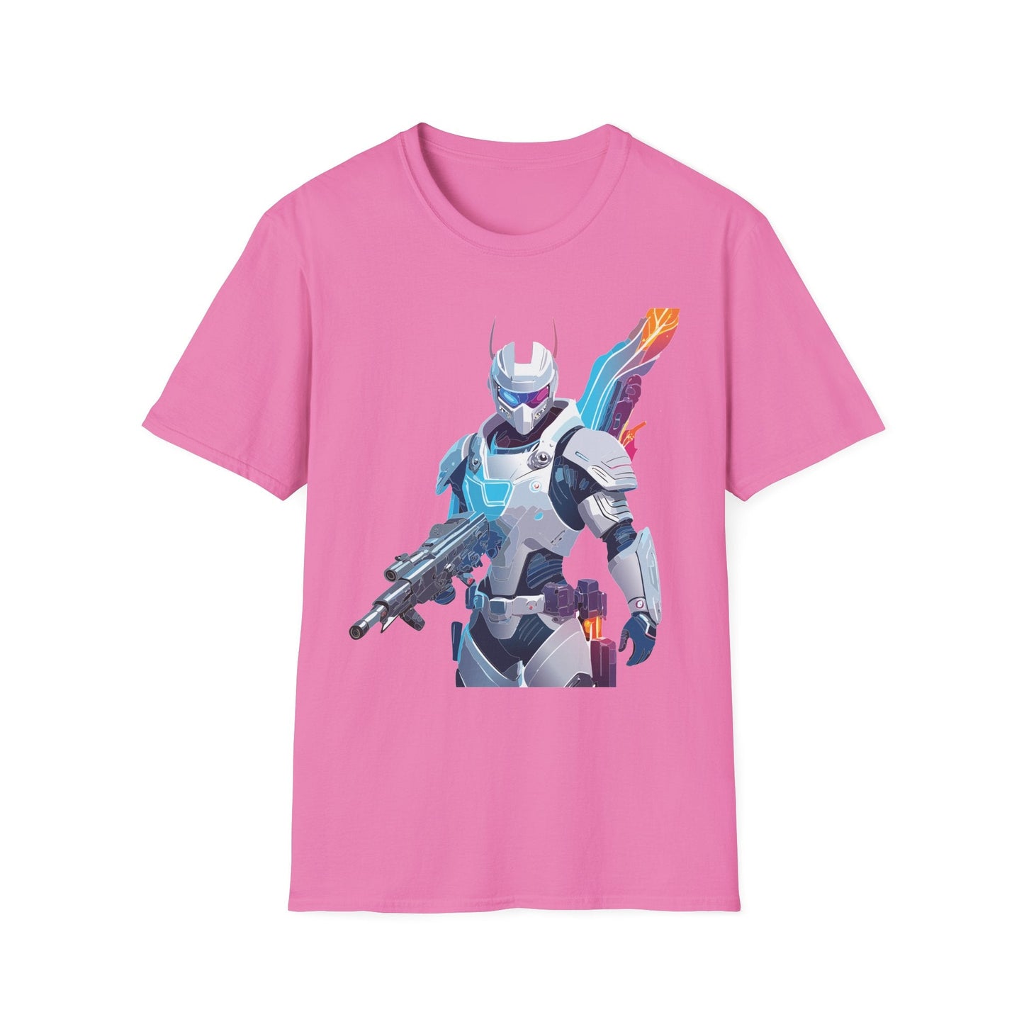 Robocop T Shirt Unisex Softstyle 64000 Graphic Tee 100 Percent Ring Spun Cotton Comfort
