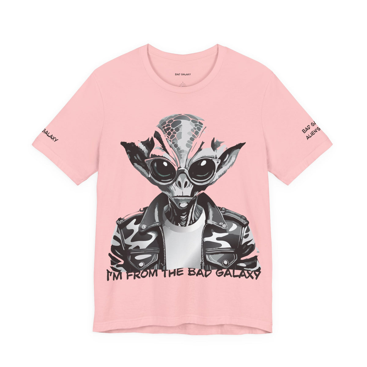 Alien Graphic Unisex Cotton Bella+Canvas Tee with Art Design b66