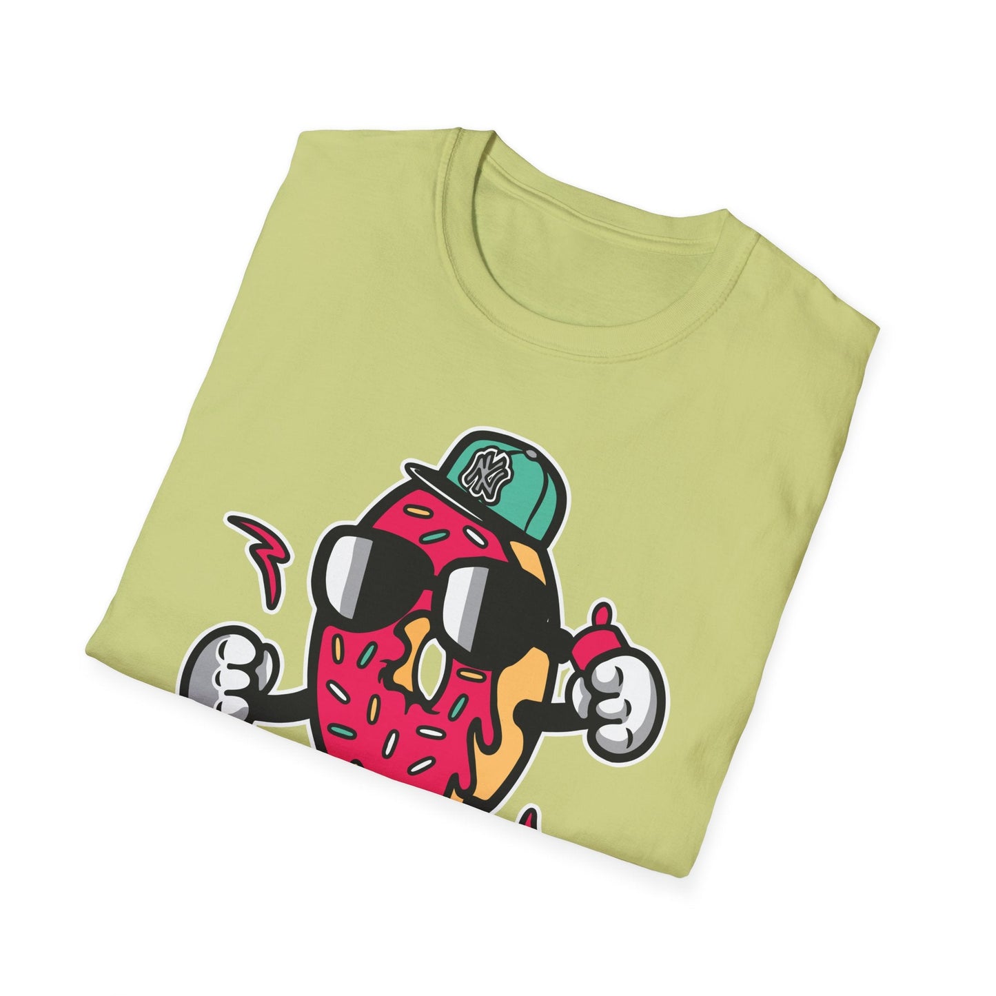 Cartoon T Shirt Animation Tee Funny Art Graphic Shirt Unisex Gildan Softstyle 64000