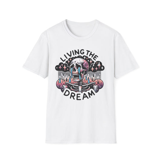 Skull Skeleton Graphic Tee Gildan Unisex 100 Cotton Tee Shirt m46