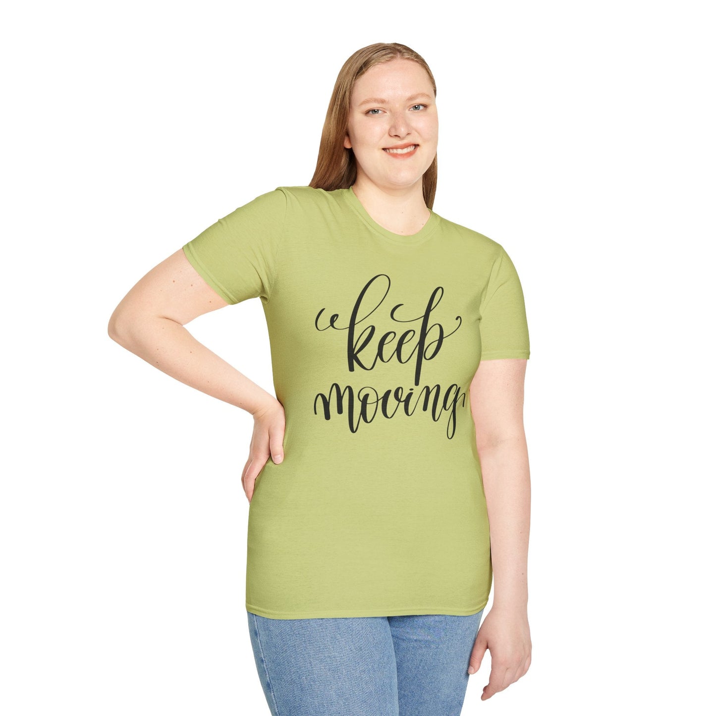 Positive Slogan T Shirts for Everyday Motivation Unisex Softstyle 64000 Tee with Positive Quotes