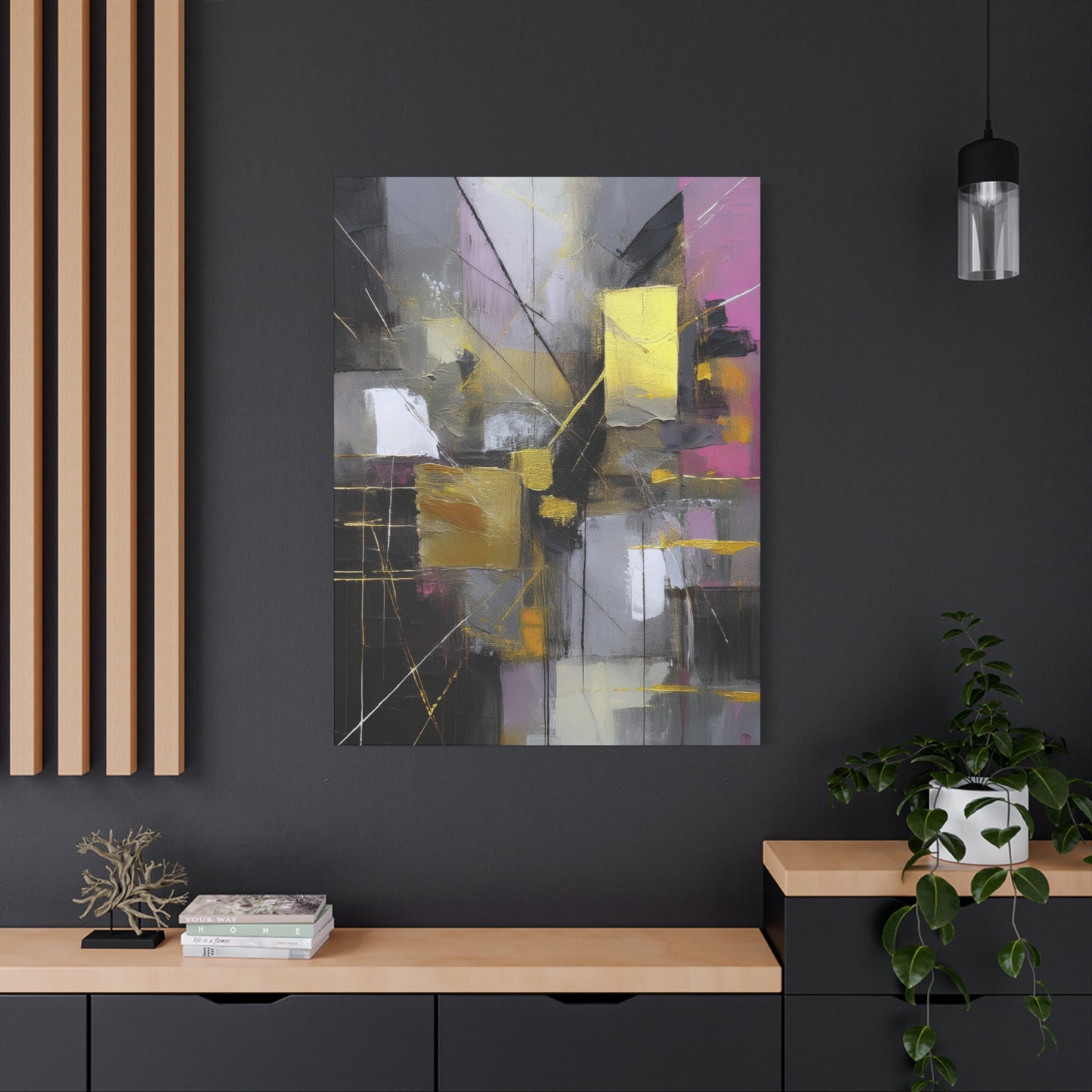 Abstract Oil Painting Print Canvas 20x24,20x30,24x30 24x32,24x36,30x40 32x48,36x48,40x60 Pine-Wood Inner Frame ABS-214