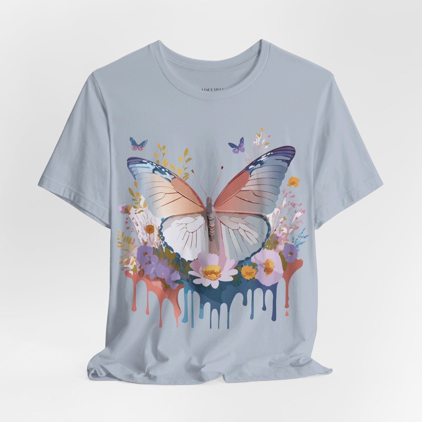 Butterfly Graphic Tee Unisex Vintage Art Design Adelpha Collection
