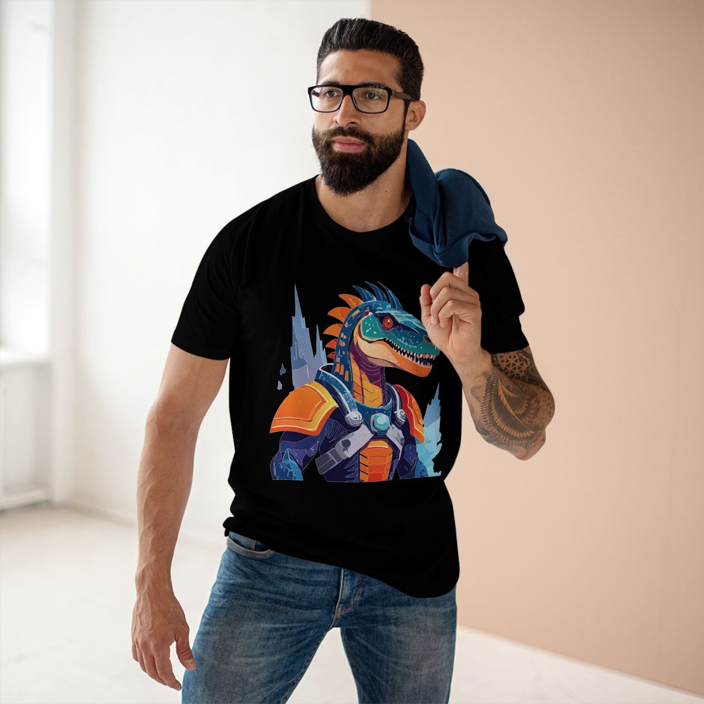 Aliens Graphic Unisex 100 Cotton Staple Tee 51