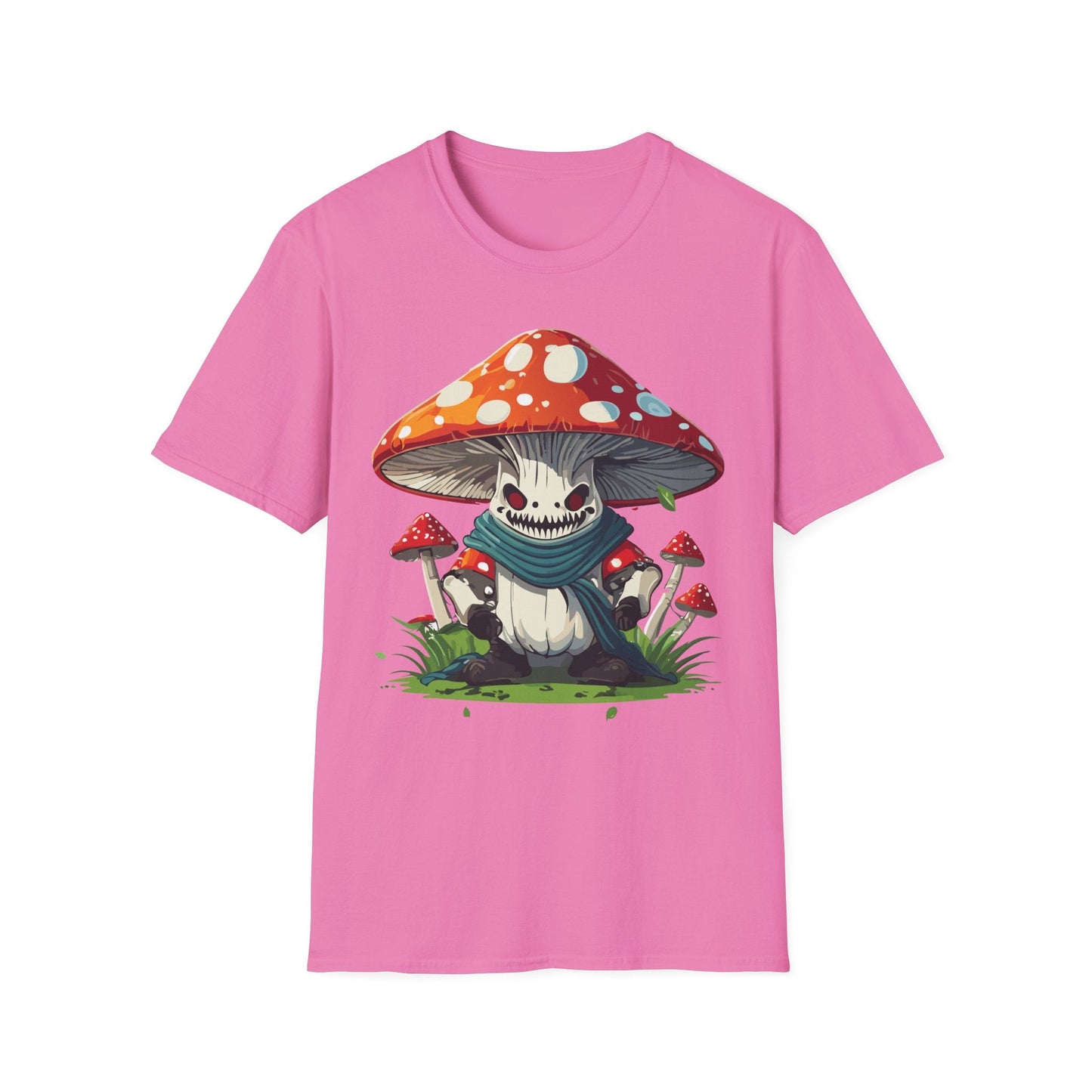 Unisex Mashroom T Shirt Funny Fungus Inspired Design Gildan Softstyle 64000 Tee Shirt