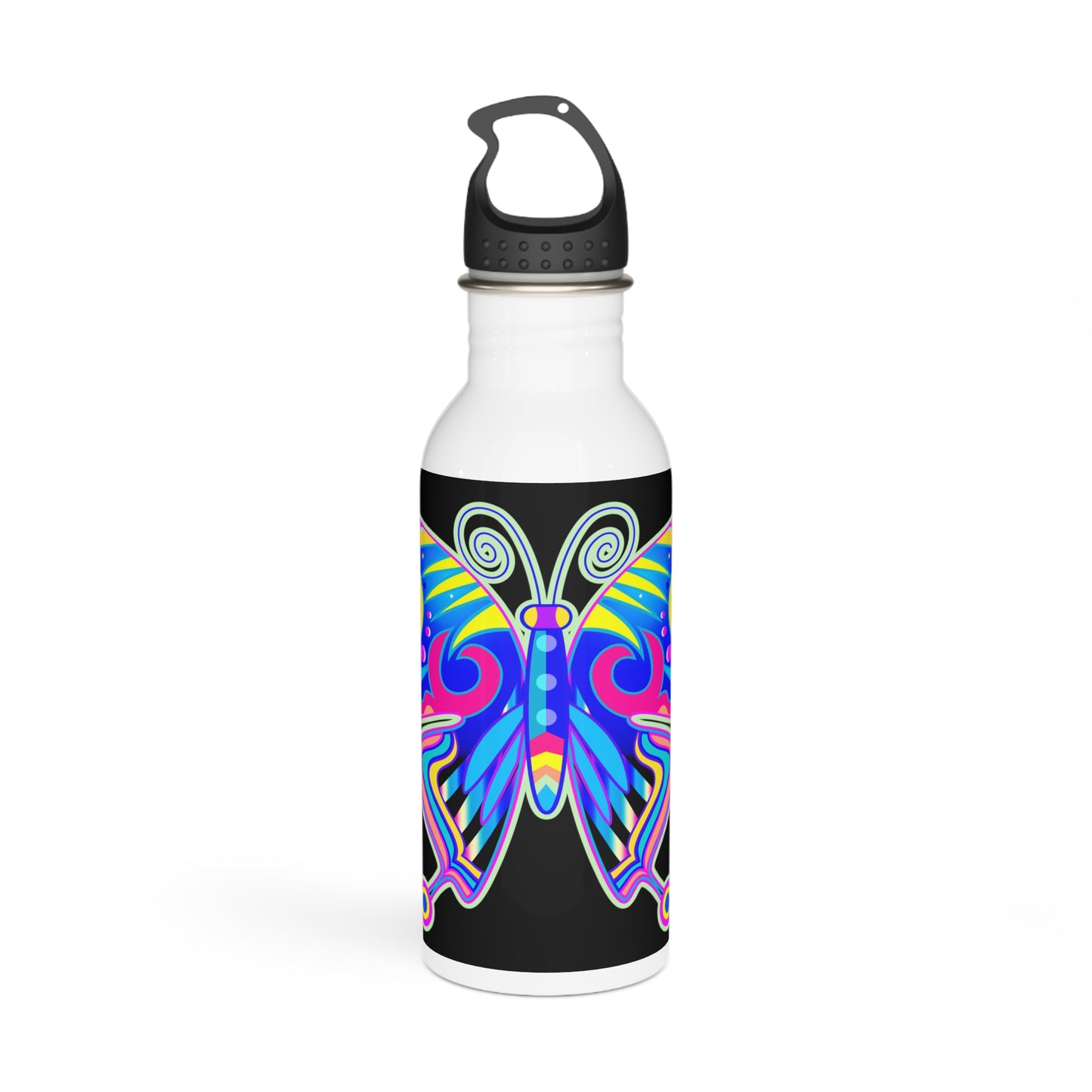 Bouteille d'eau Tumbler avec des motifs artistiques 