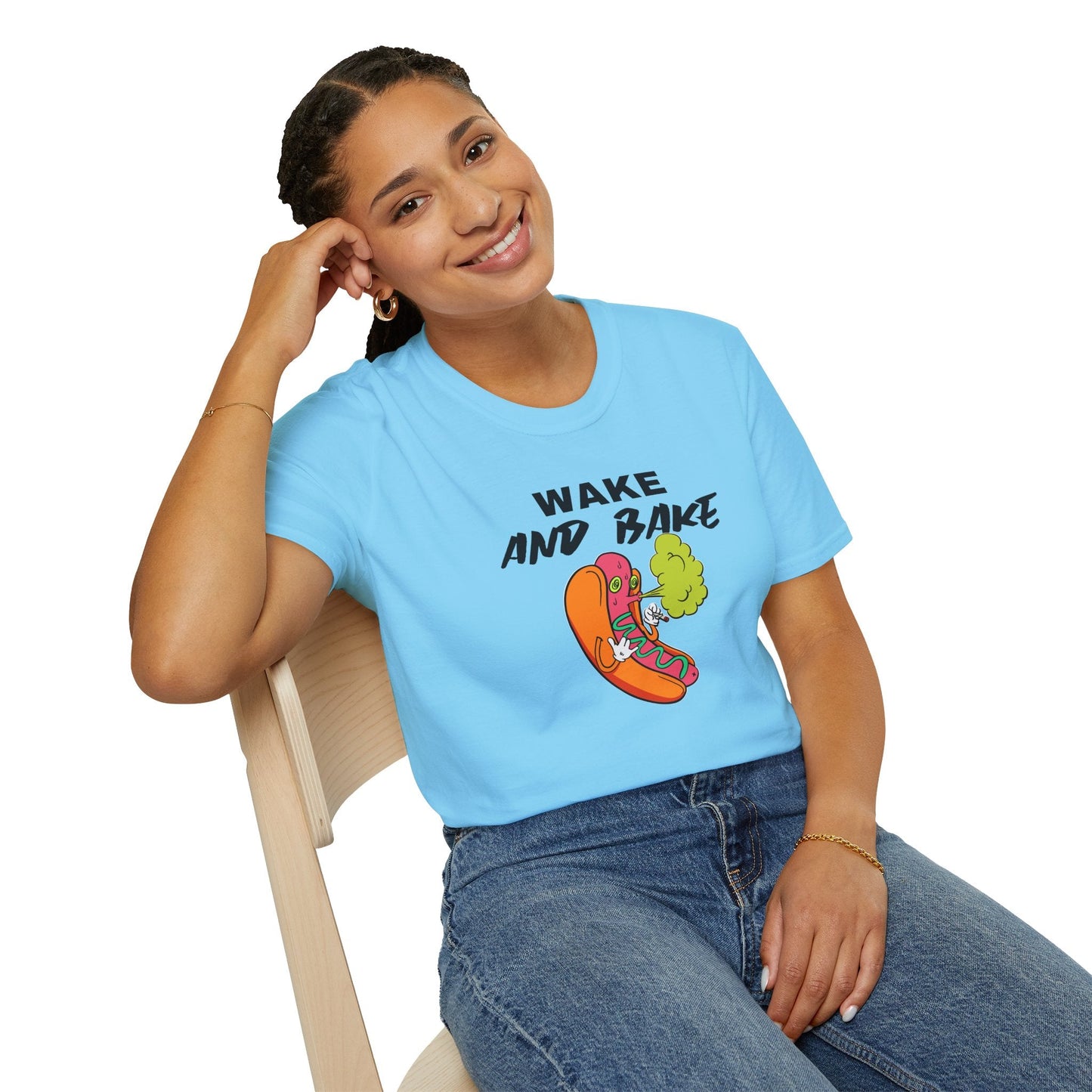 Funny Food T Shirts Unisex Softstyle Tee With Art Design Gildan 64000 100 Percent Ring Spun Cotton