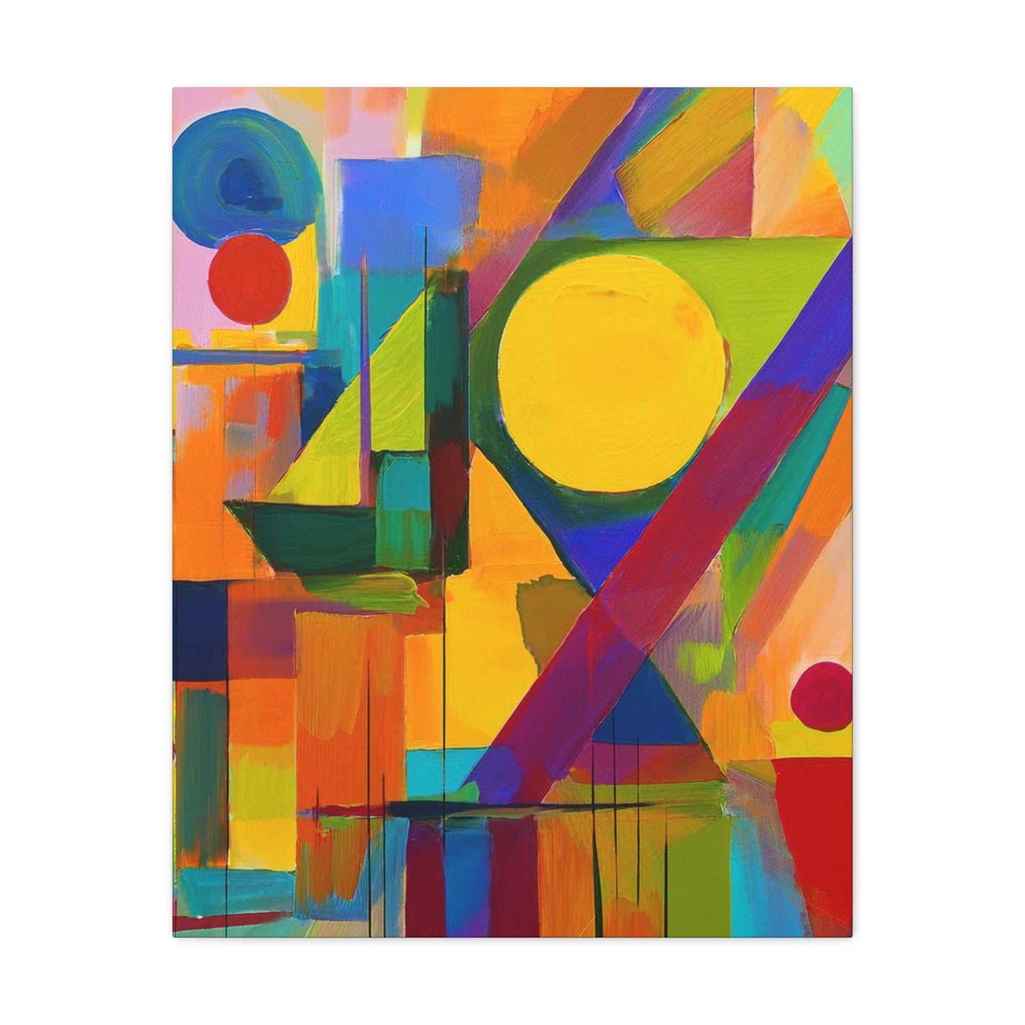 Abstract Painting Print Canvas 20x24,20x30,24x30, 24x32,24x36,30x40, 32x48,36x48,40x60 Pine-Wood Inner Frame ABS-10