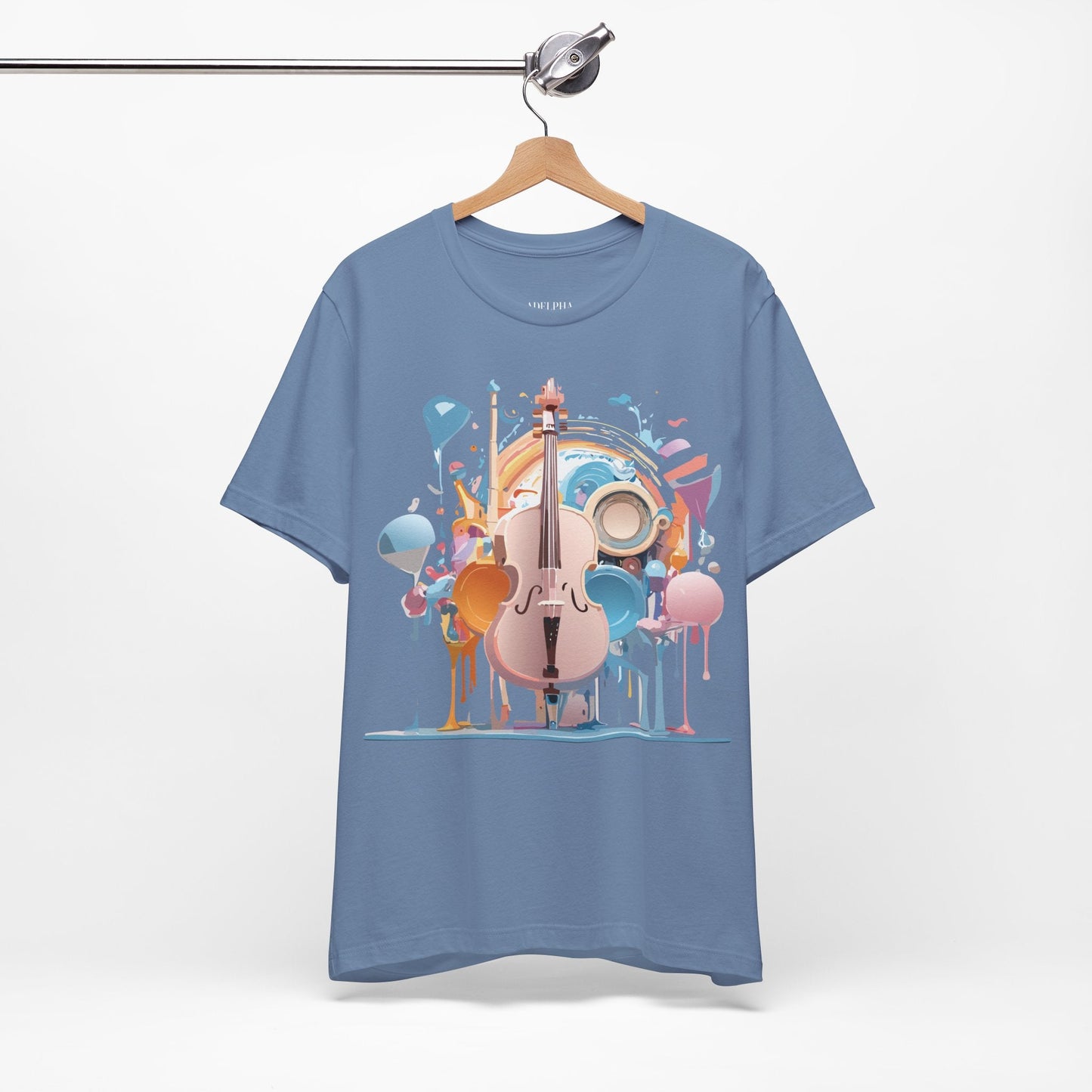 Music Graphic T Shirt Unisex Adelpha Artwork Vintage Inspired Art Design Tee Collection