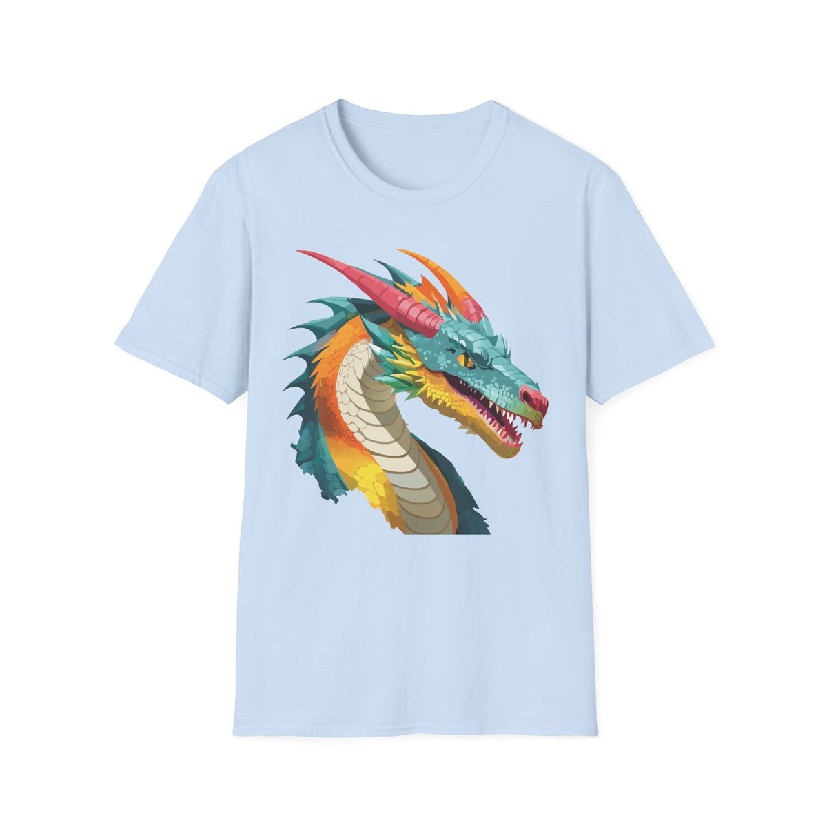 Dragon Graphic Tee Gildan Unisex 100 Cotton Tee Shirt with Animals m25