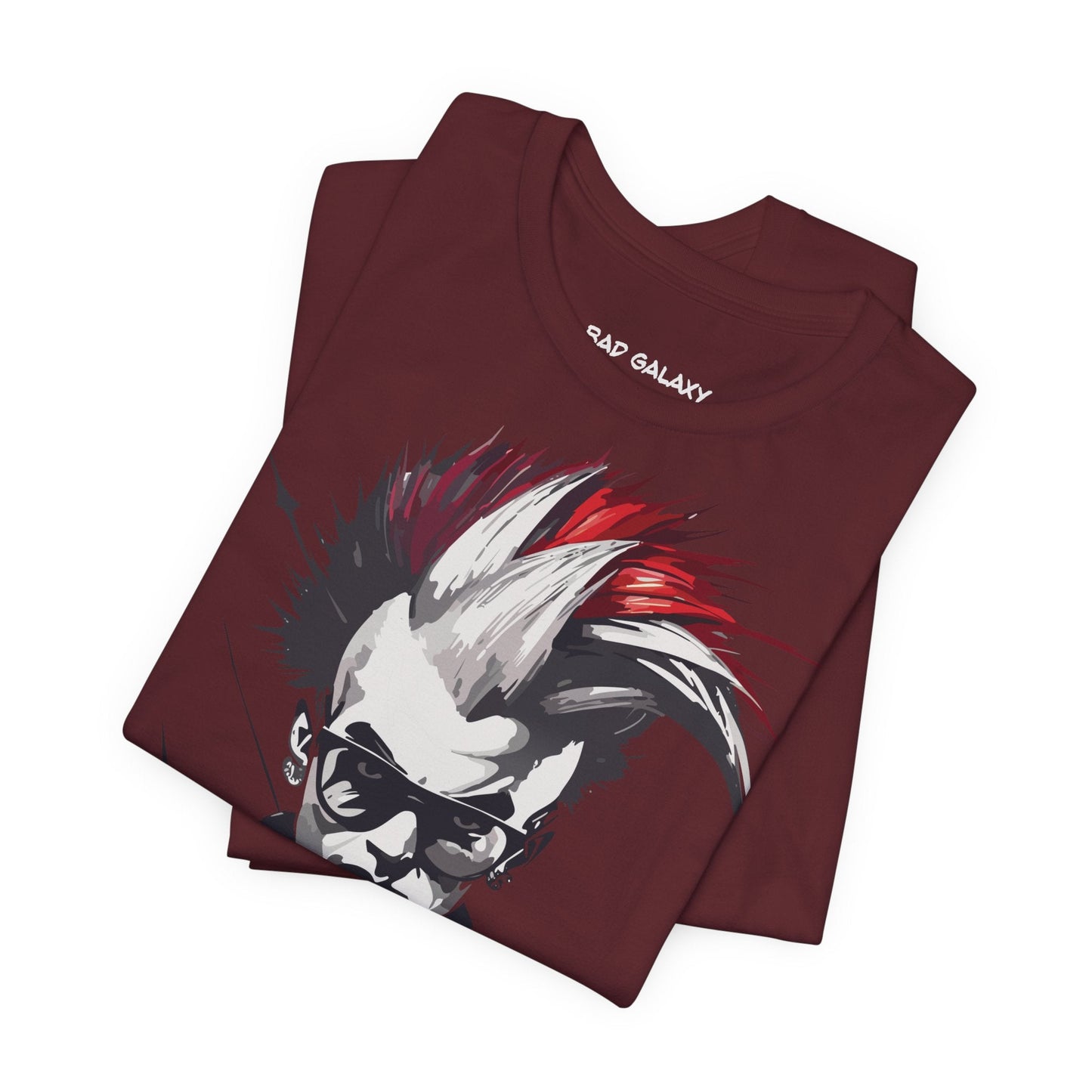 Punk Rock Tee Shirt Made In USA 100 Percent Cotton Eco Friendly Inks Durable Stitching