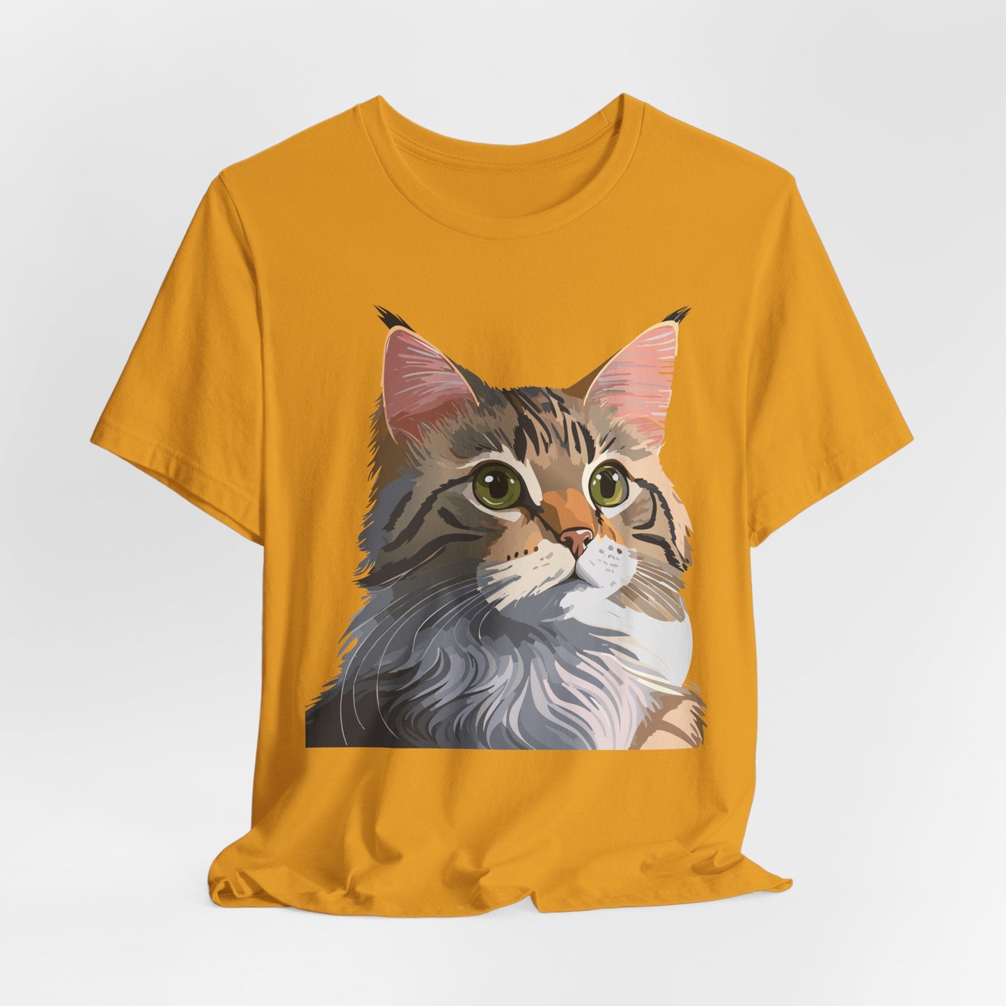 Unisex Animal Shirt Art Design Tee With Wild Animals Short Sleeve Comfort Wear Everyday