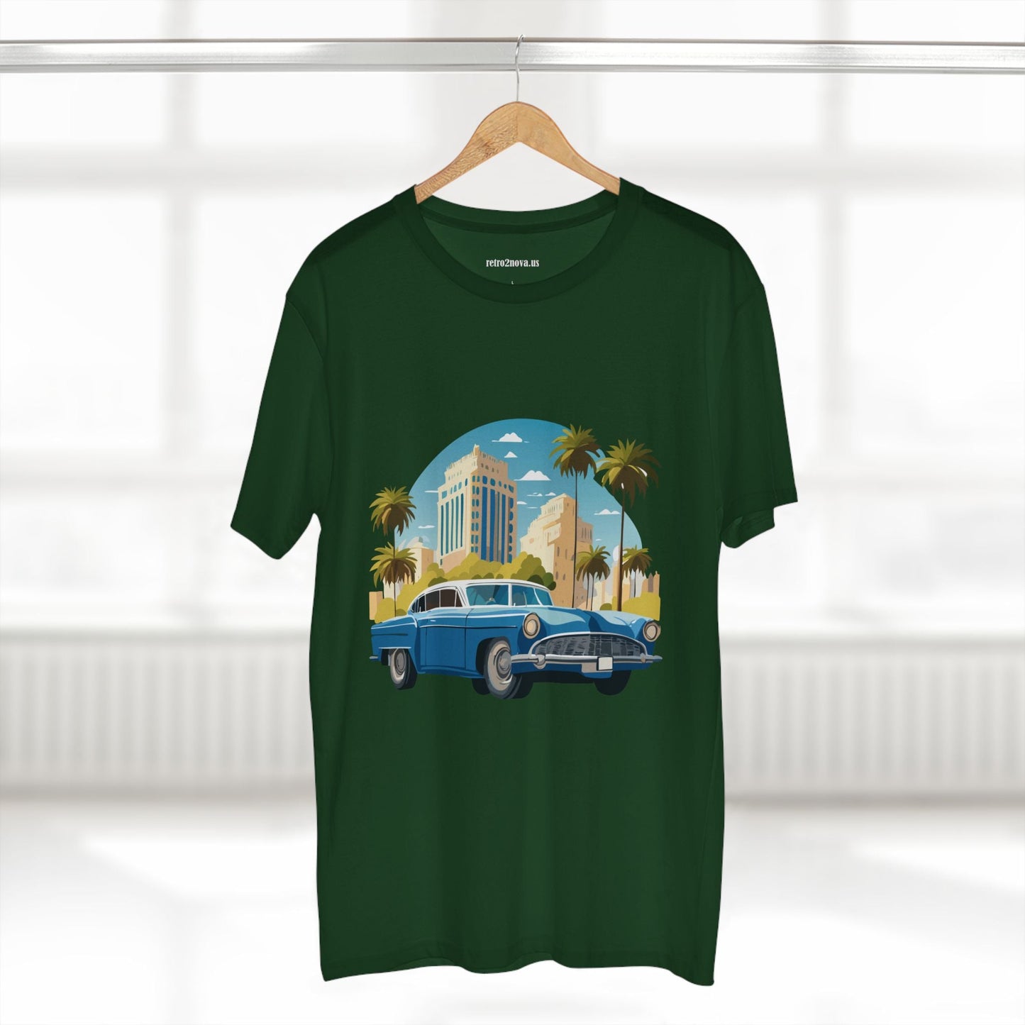Retro Car Shirt Unisex Vintage Car Tee With Original Artwork RC23 Premium Cotton