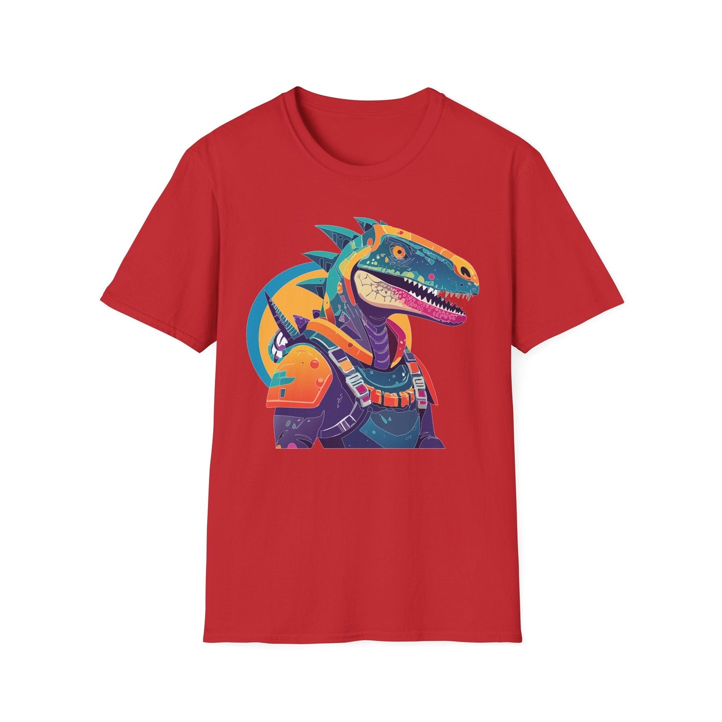 Unisex Alien Cosmos Shirt With Art Design Gildan Softstyle 64000 Short Sleeve Tee