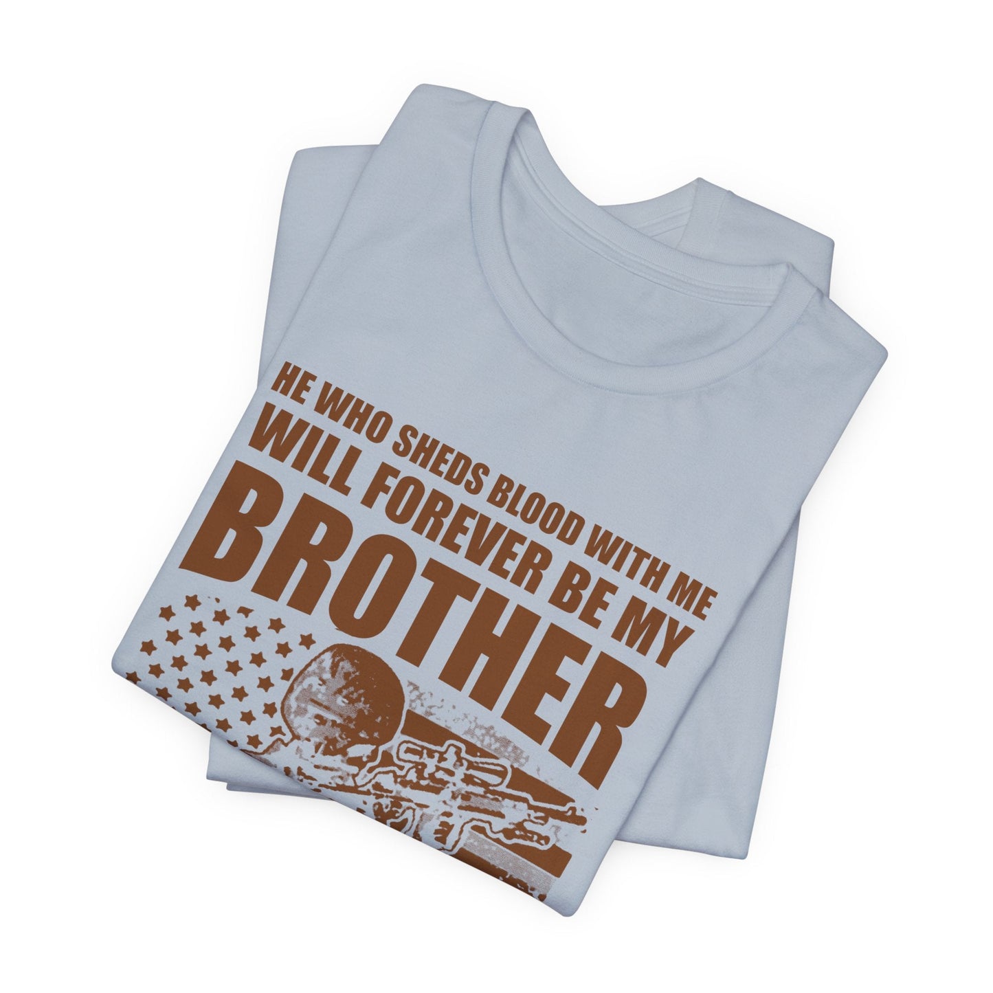 Army Veteran Patriotic Graphic Design Unisex Cotton T-Shirt v47