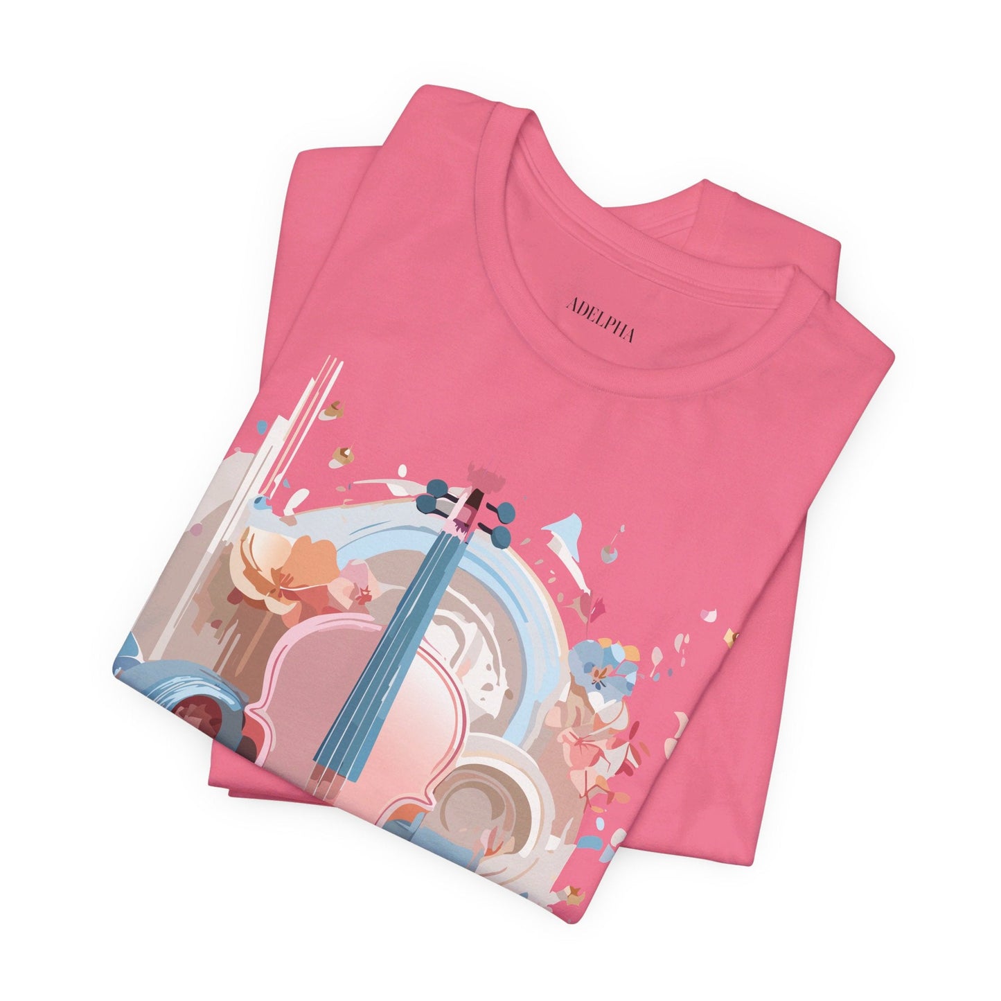 Music Graphic Tee Unisex Jersey Short Sleeve By Adelpha Vintage Inspired Artwork