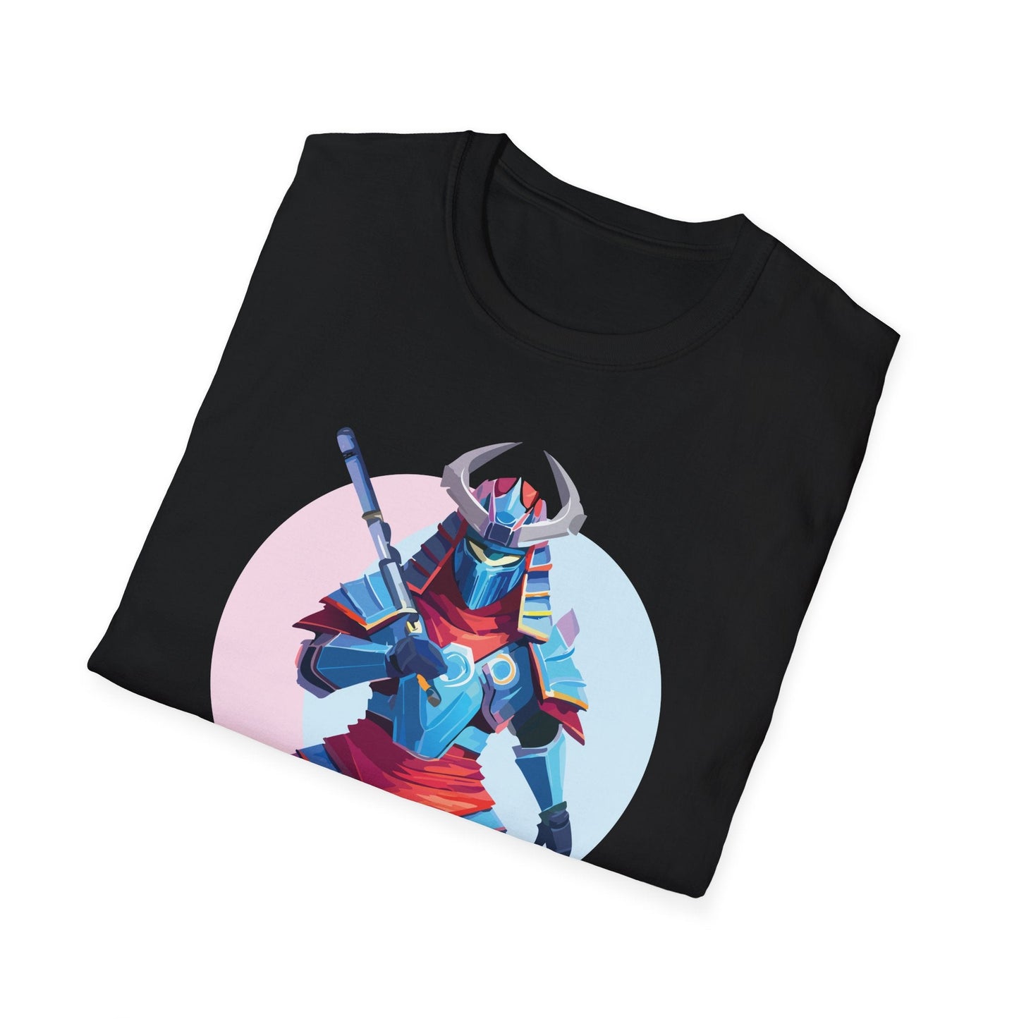 Samurai T Shirt Unisex Softstyle Tee Made From 100 Percent Ring Spun Cotton Gildan 64000