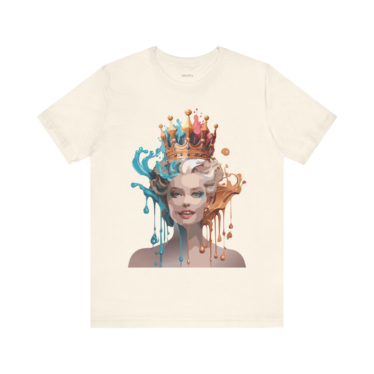 Queen Woman Portrait Graphic Unisex 100 Cotton Vintage Artwork Tee 28